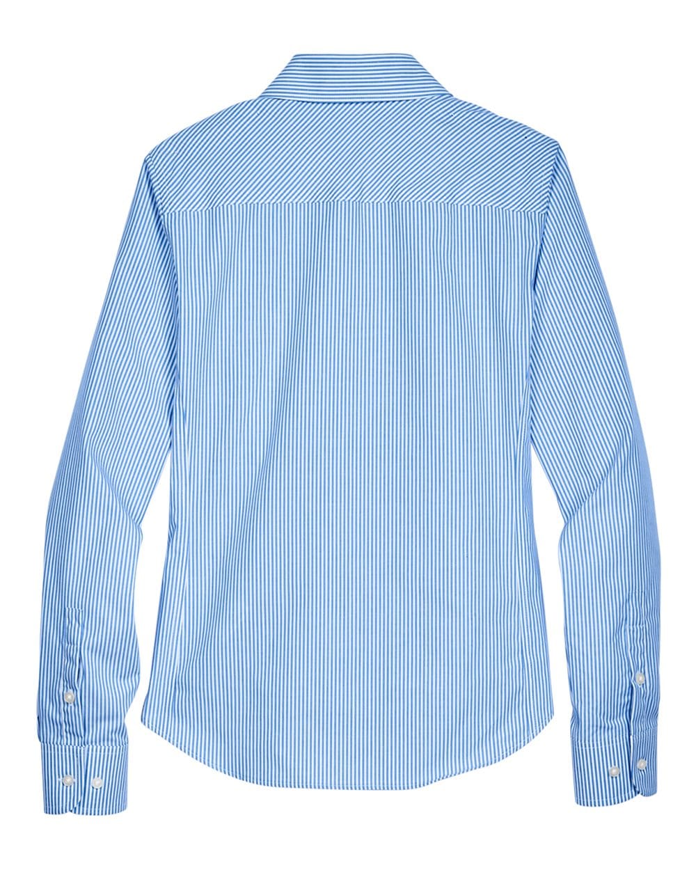 Devon & Jones Wovens Devon & Jones D645W Women's Crown Collection® Banker Stripe Woven Dress Shirt