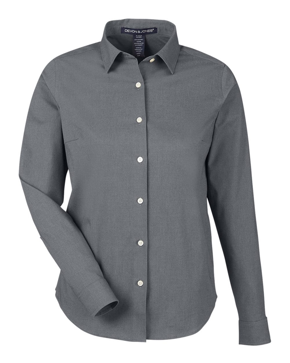 Devon & Jones Wovens Devon & Jones DG505W Women's CrownLux Performance® Spencer Poplin Dress Shirt