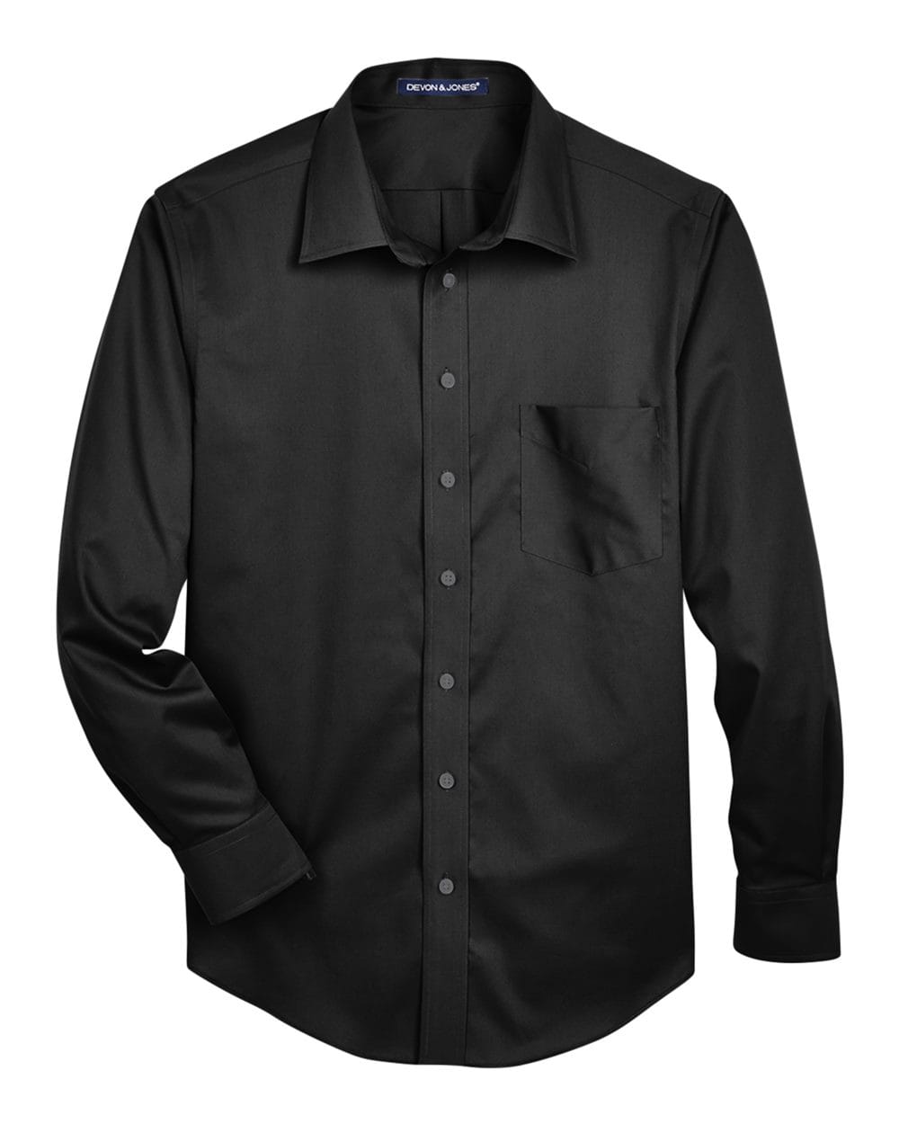 Devon & Jones Wovens Devon & Jones DG530T Men's Tall Crown Collection® Solid Stretch Twill Woven Dress Shirt