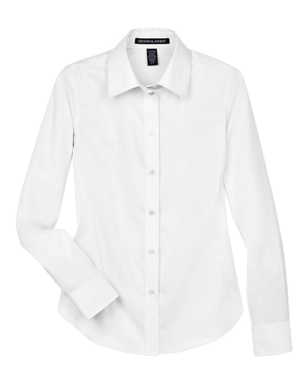 Devon & Jones Wovens Devon & Jones DG530W Women's Crown Collection® Solid Stretch Twill Woven Dress Shirt