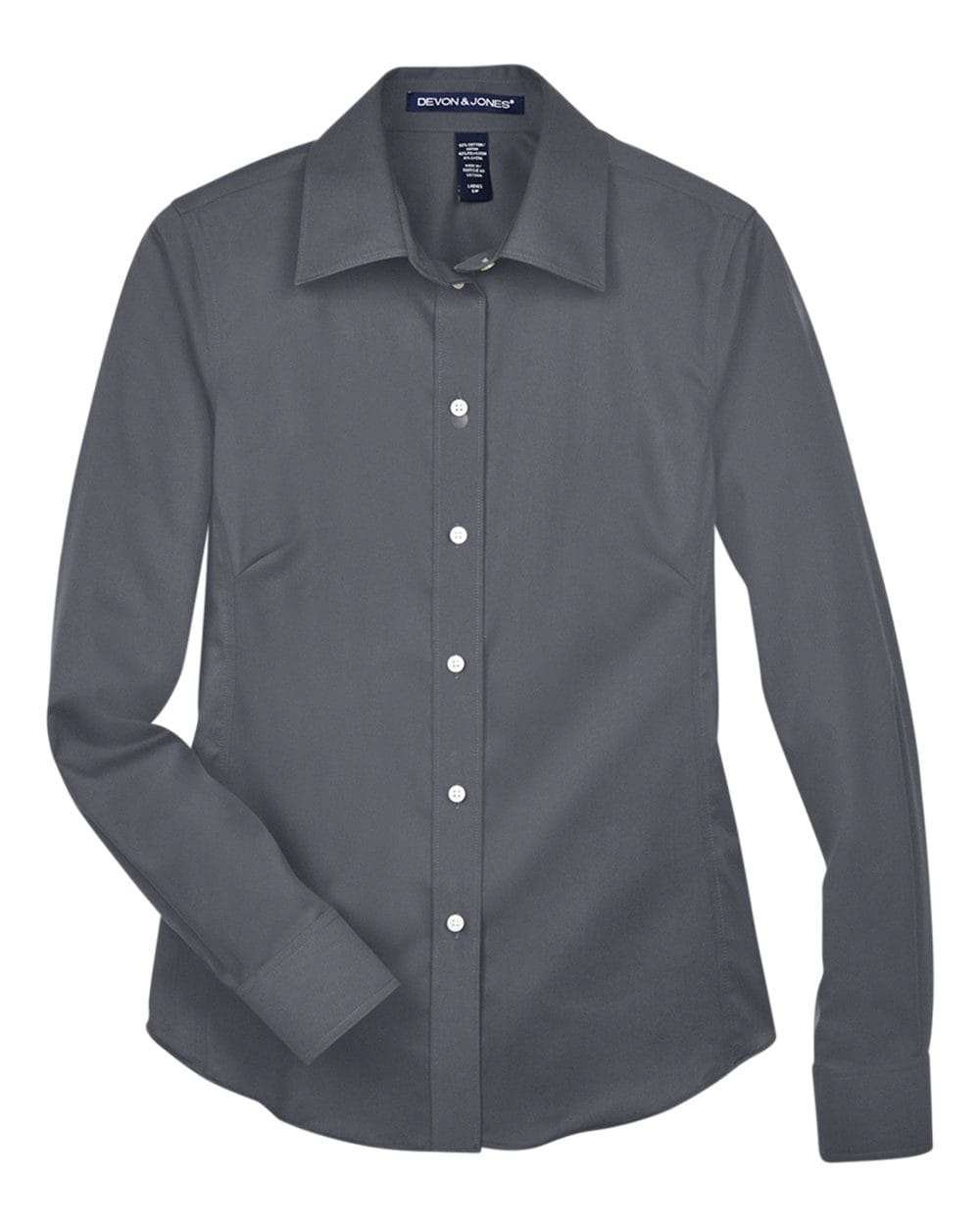 Devon & Jones Wovens Devon & Jones DG530W Women's Crown Collection® Solid Stretch Twill Woven Dress Shirt