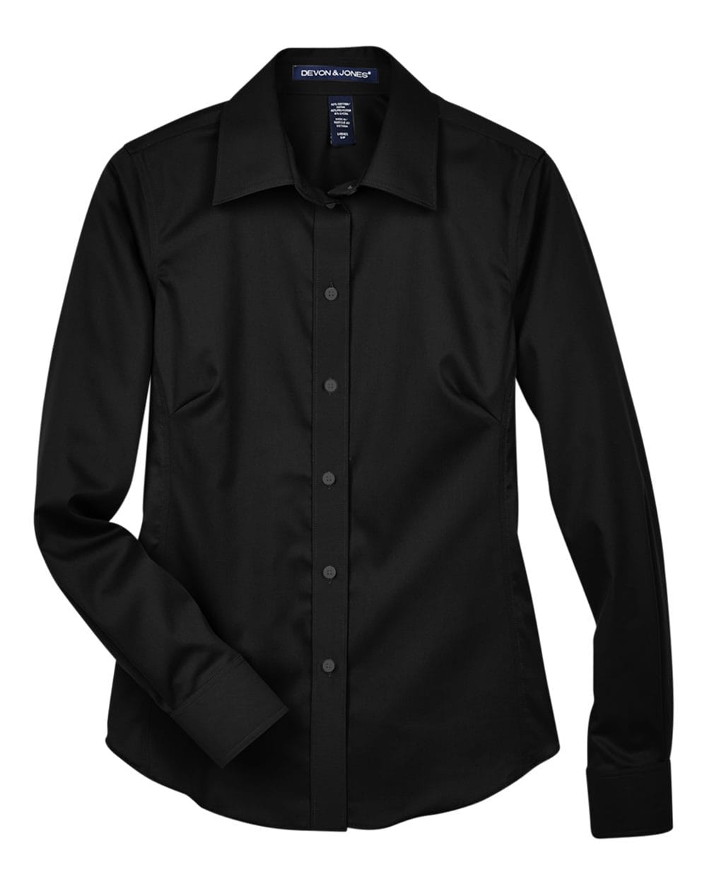Devon & Jones Wovens Devon & Jones DG530W Women's Crown Collection® Solid Stretch Twill Woven Dress Shirt