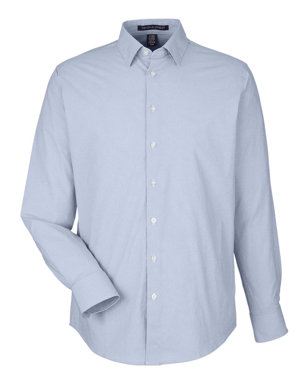 Devon & Jones Wovens Devon & Jones DG537 Men's CrownLux Performance® Microstripe Dress Shirt