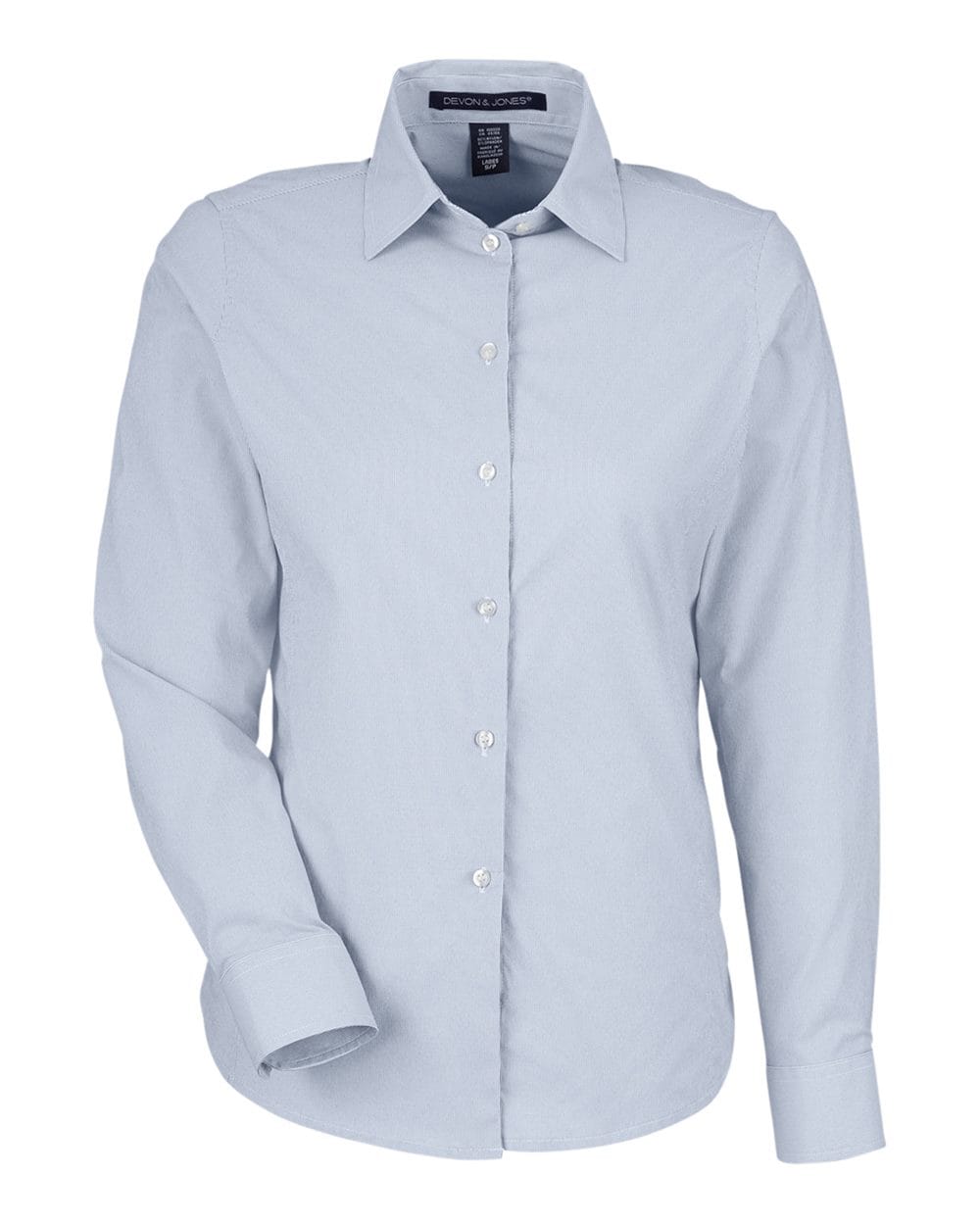 Devon & Jones Wovens Devon & Jones DG537W Women's CrownLux Performance® Microstripe Dress Shirt