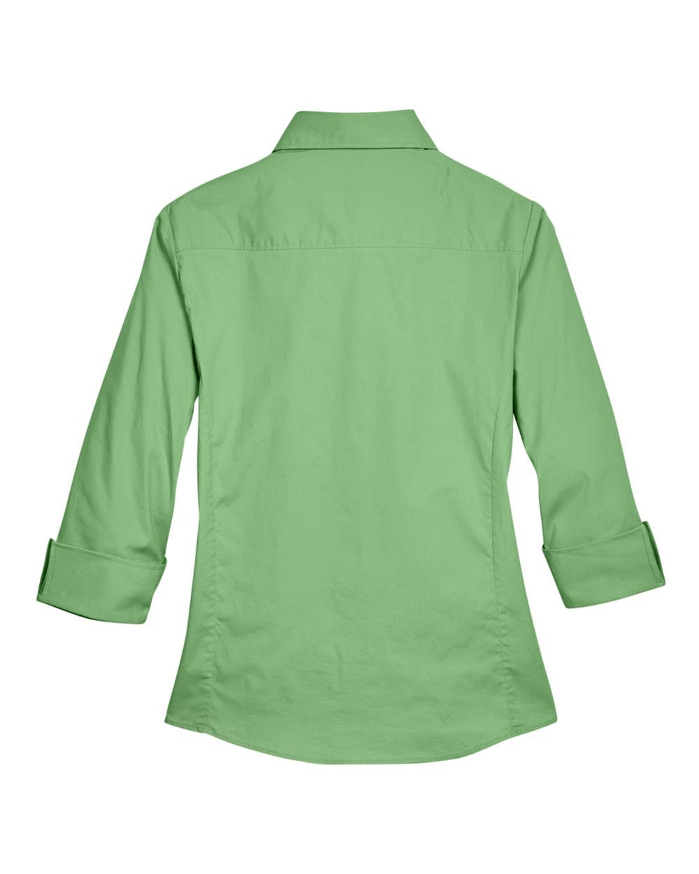 Devon & Jones Wovens Devon & Jones DP625W Women's Perfect Fit™ Three-Quarter Sleeve Stretch Poplin Dress Shirt