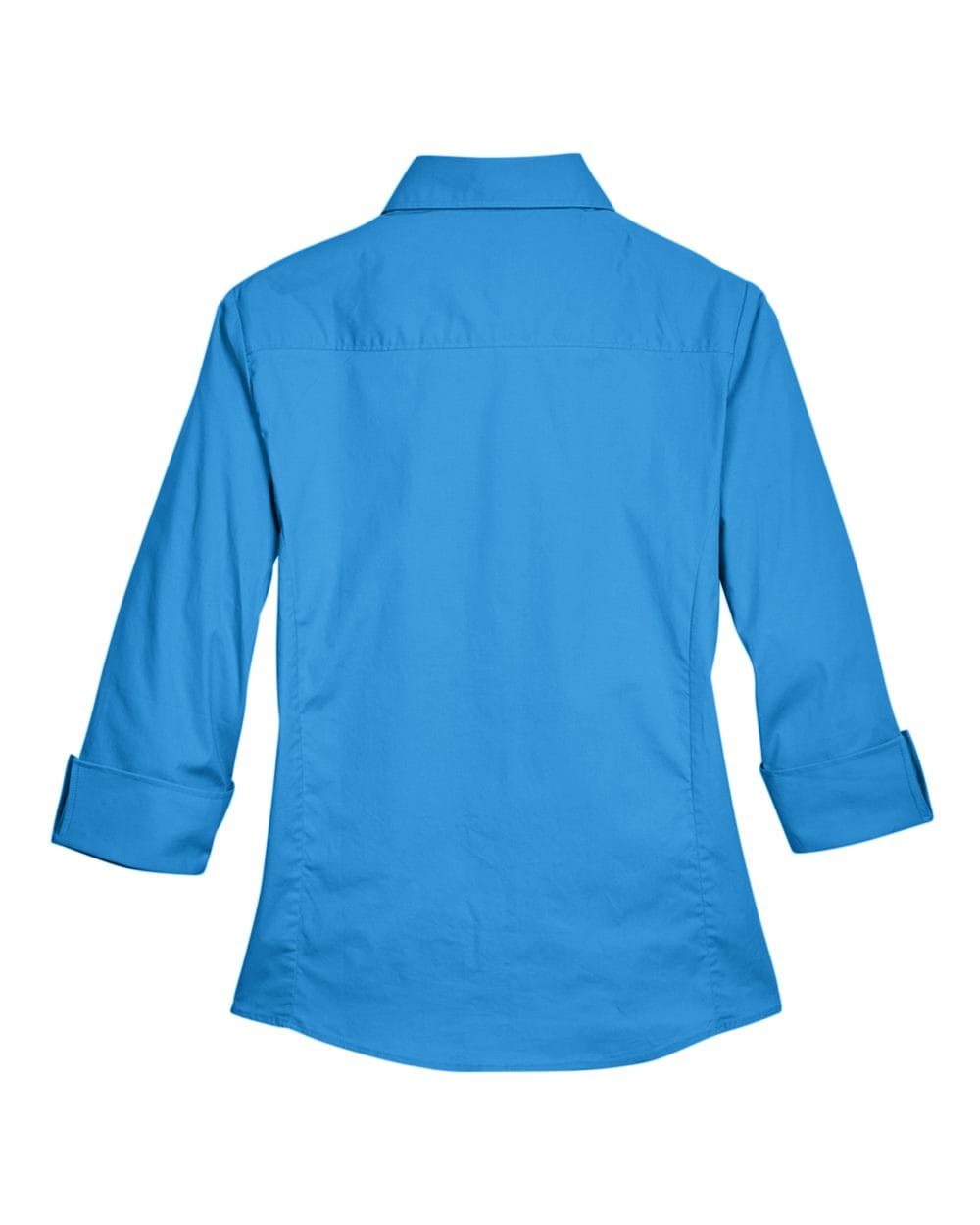 Devon & Jones Wovens Devon & Jones DP625W Women's Perfect Fit™ Three-Quarter Sleeve Stretch Poplin Dress Shirt