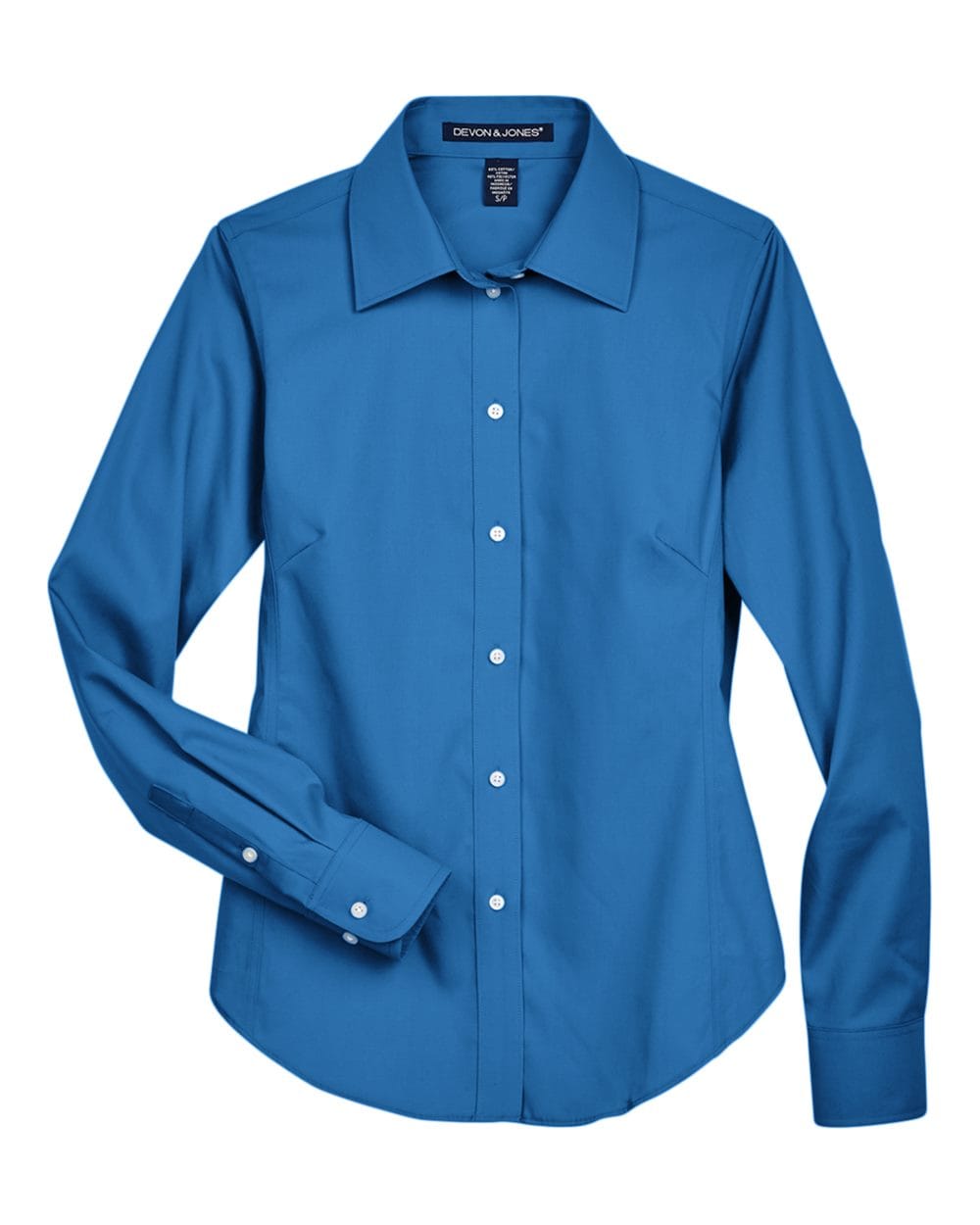 Devon & Jones Wovens S / French Blue Devon & Jones D630W Women's Crown Collection® Oxford Woven Dress Shirt