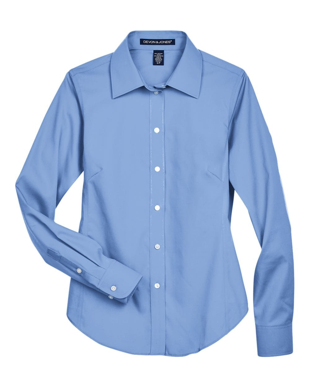 Devon & Jones Wovens S / Light Blue Devon & Jones D630W Women's Crown Collection® Oxford Woven Dress Shirt