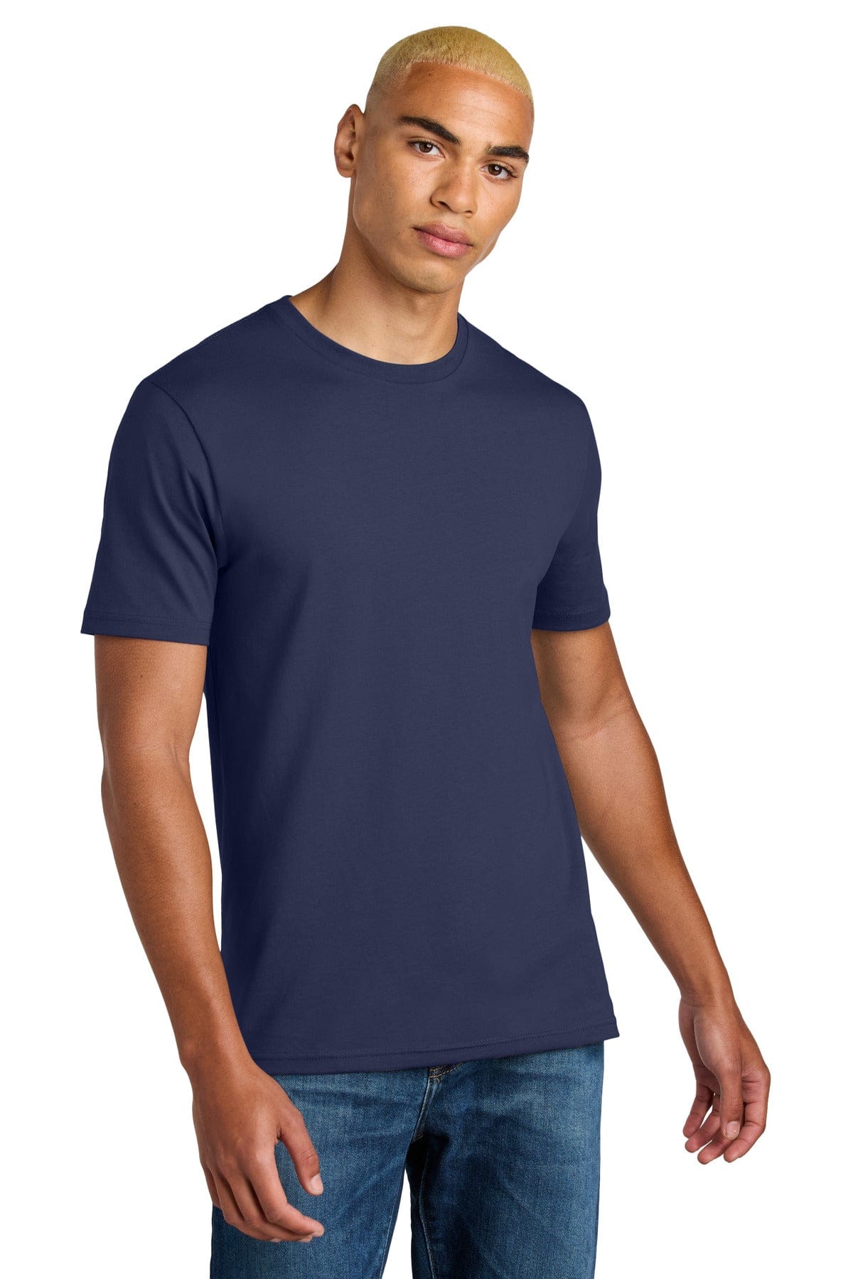 District DT106 Perfect Weight Icon Tee in Tanzanite
