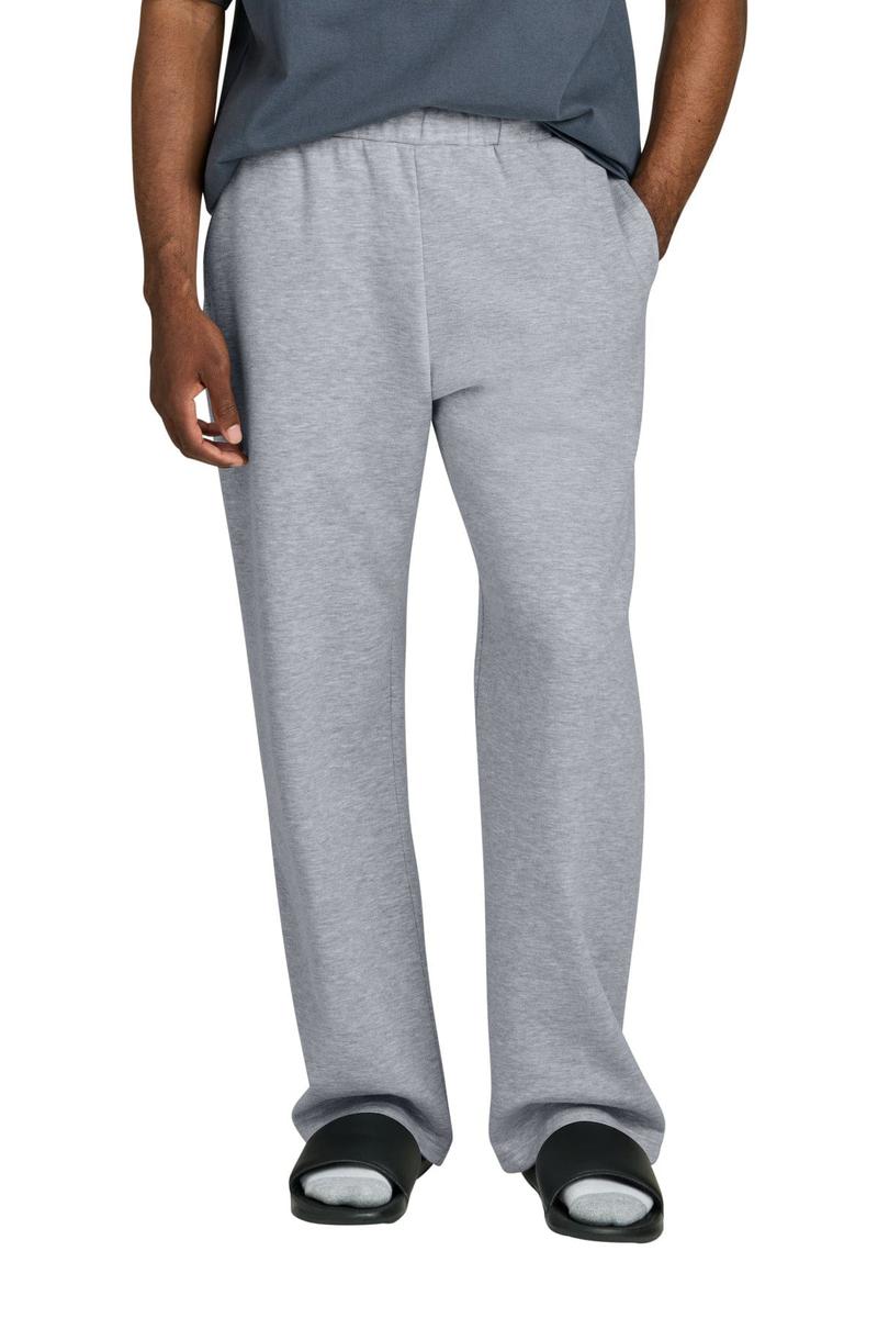 District V.I.T. Fleece Open-Bottom Sweatpant DT6117 in Light Heather Grey