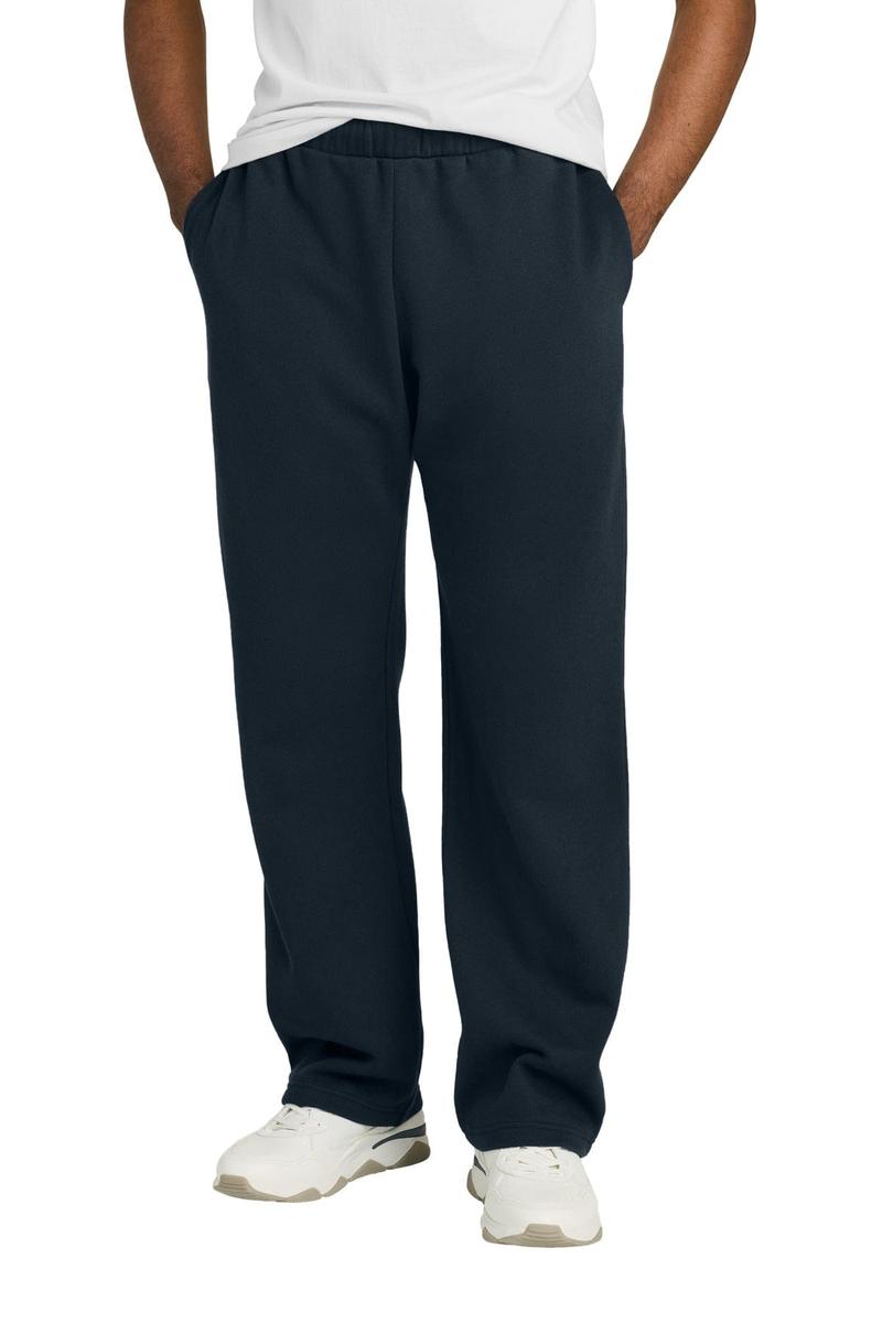District V.I.T. Fleece Open-Bottom Sweatpant DT6117 in New Navy