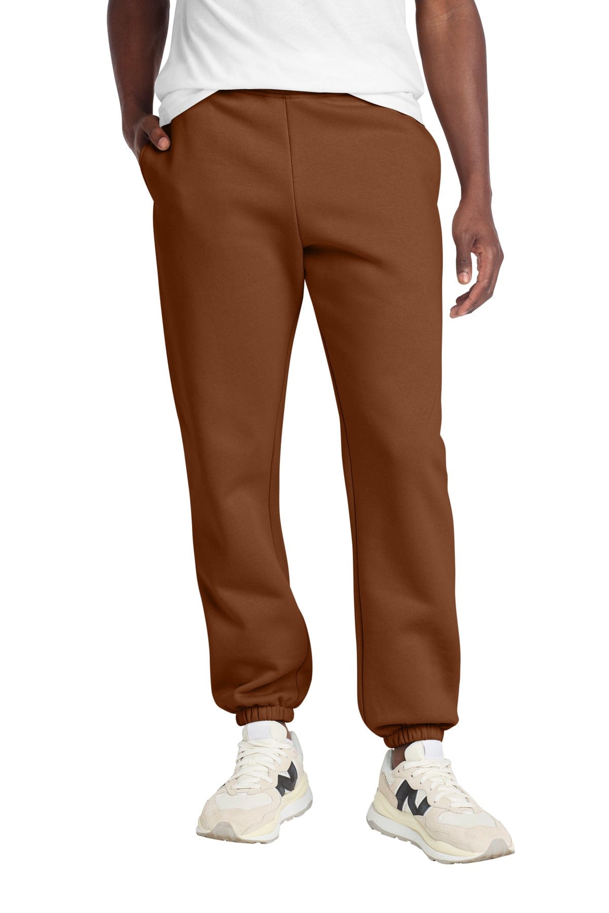 District DT6162 Heavyweight Fleece Sweatpant in Baked Clay