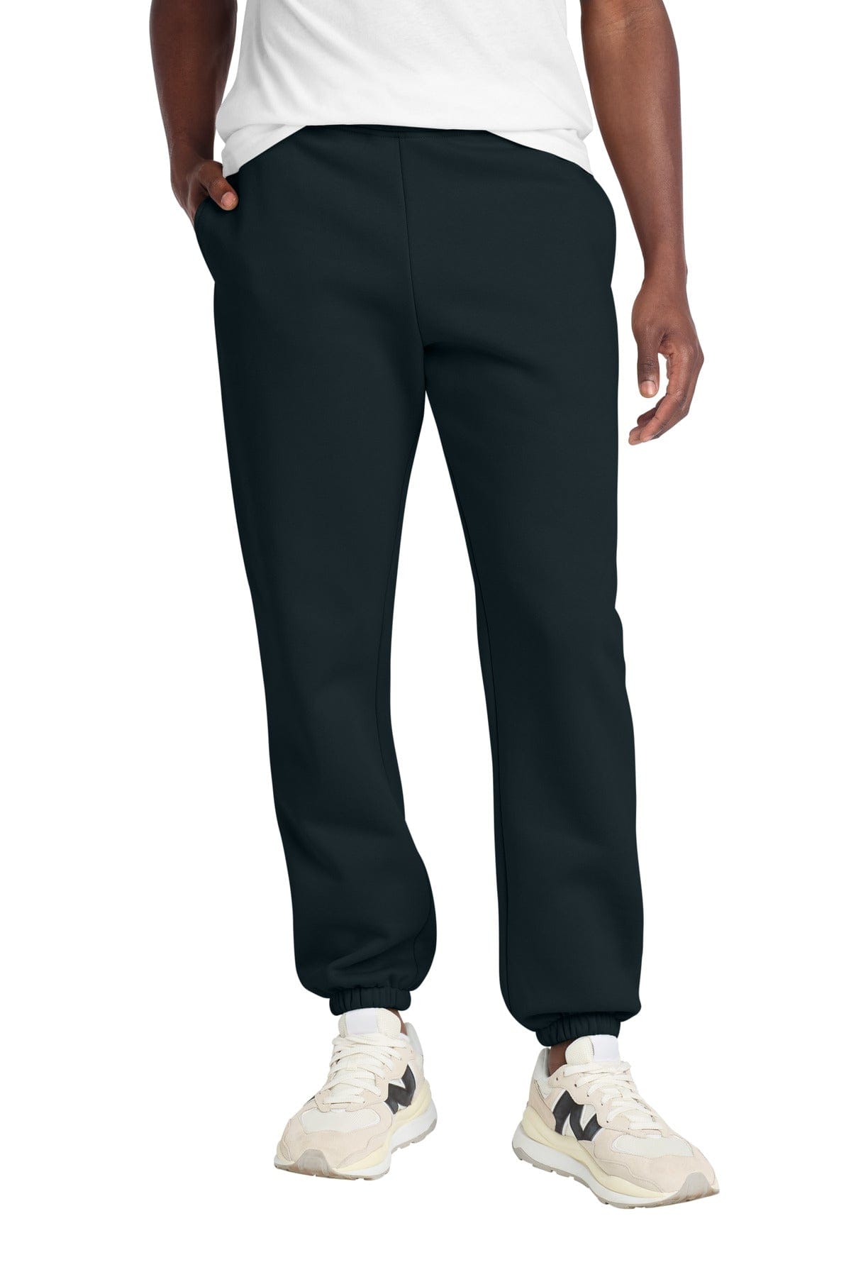 District DT6162 Heavyweight Fleece Sweatpant in Navy Blue