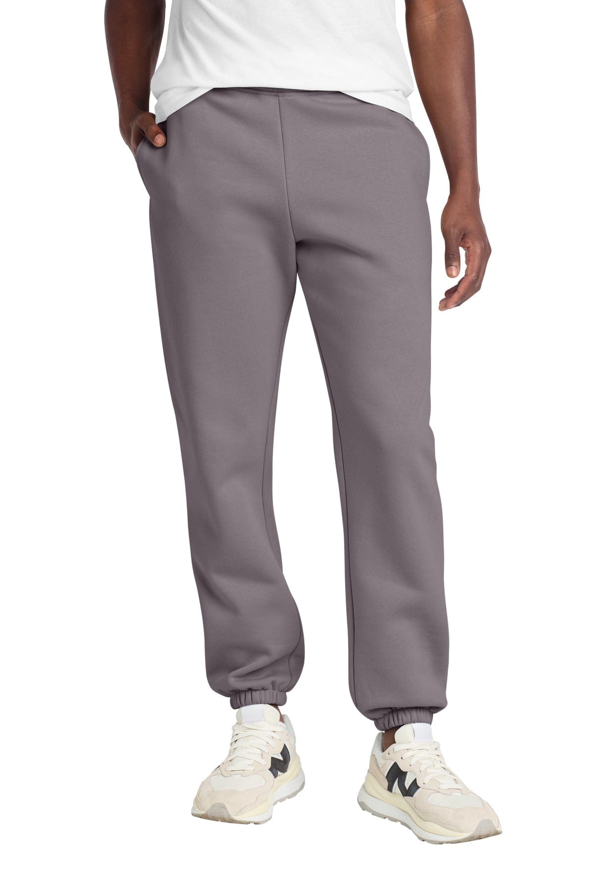 District DT6162 Heavyweight Fleece Sweatpant in Smoky Amethyst