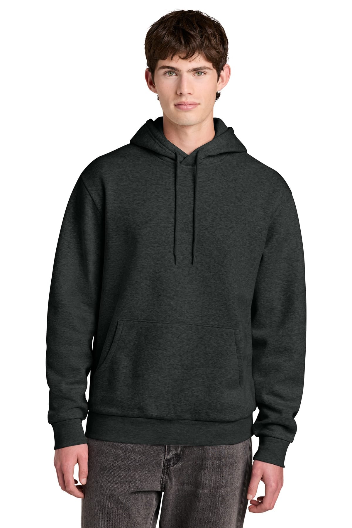 District DT6700 XS / Heathered Charcoal District MelloFleece Hoodie DT6700