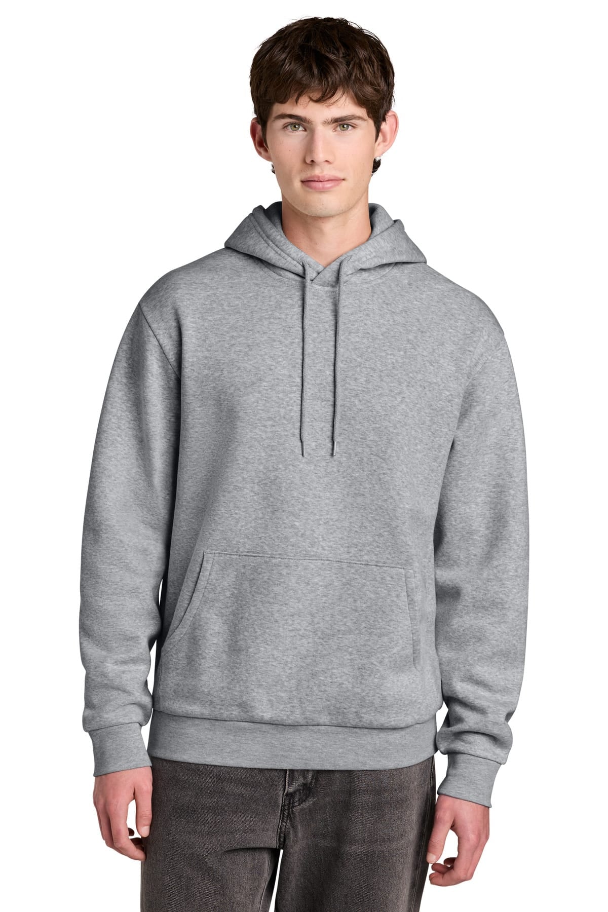 District DT6700 XS / Light Heather Grey District MelloFleece Hoodie DT6700