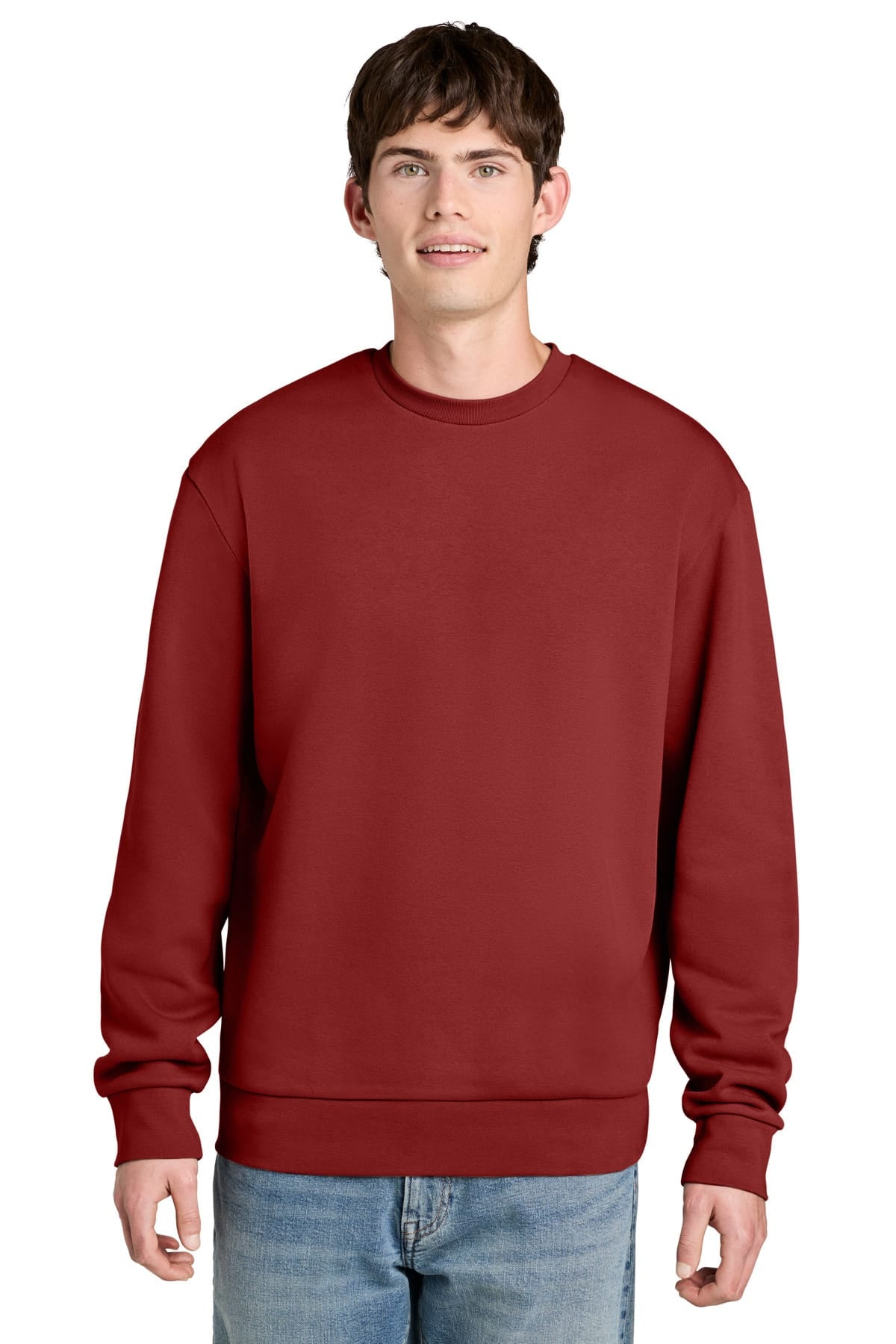 District DT6704 XS / Cherrywood District MelloFleece Crew DT6704