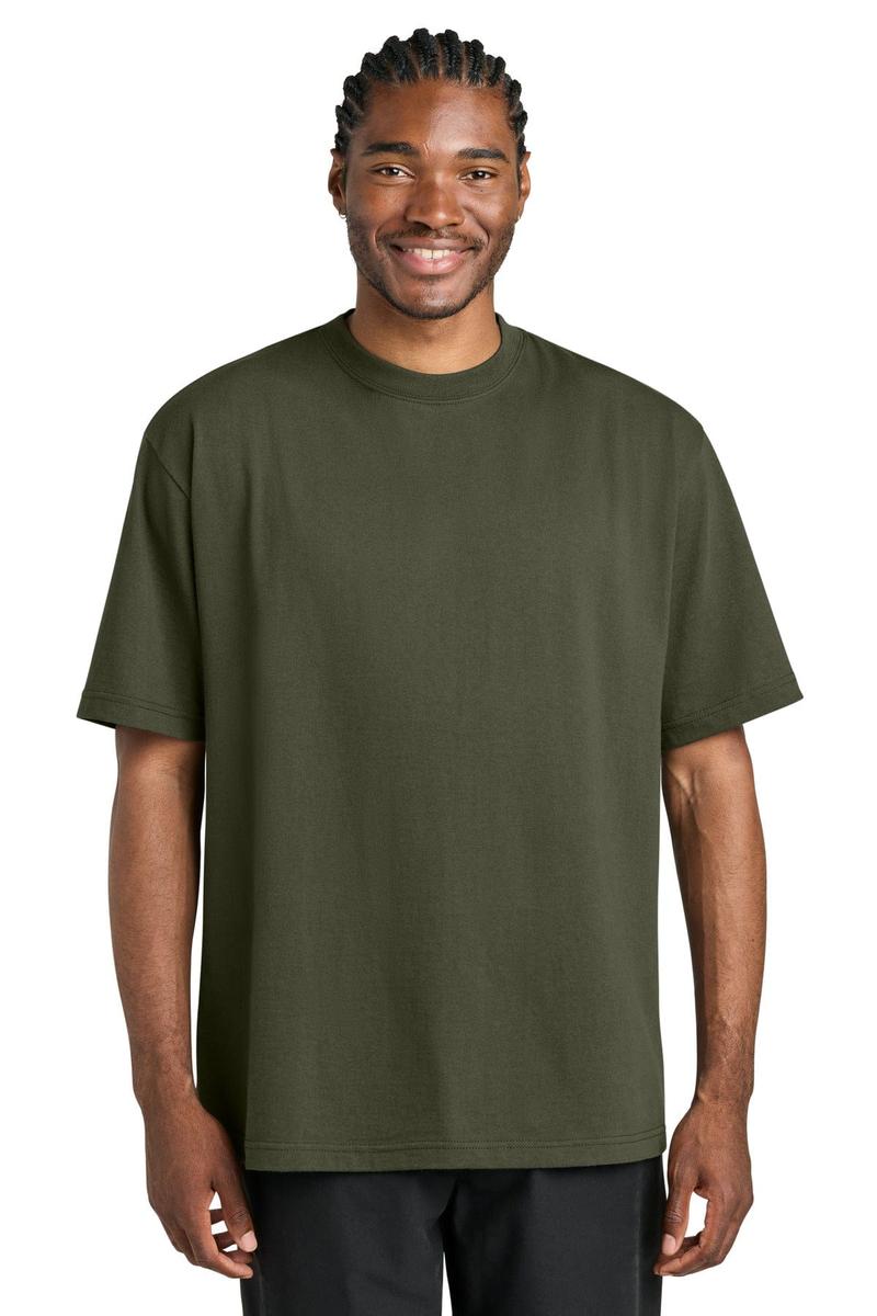 District 7-Oz. Gritty Tee DT7075 in Dark Olive