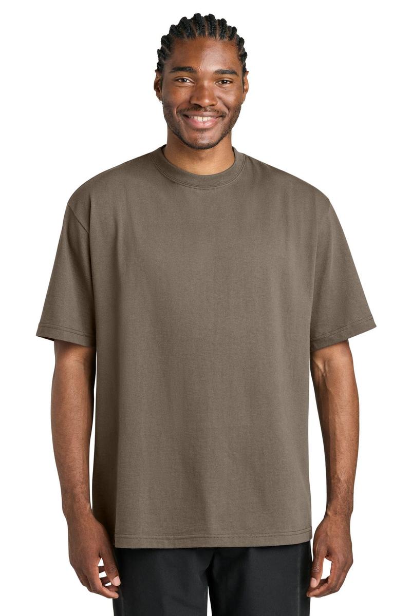 District 7-Oz. Gritty Tee DT7075 in Warm Taupe
