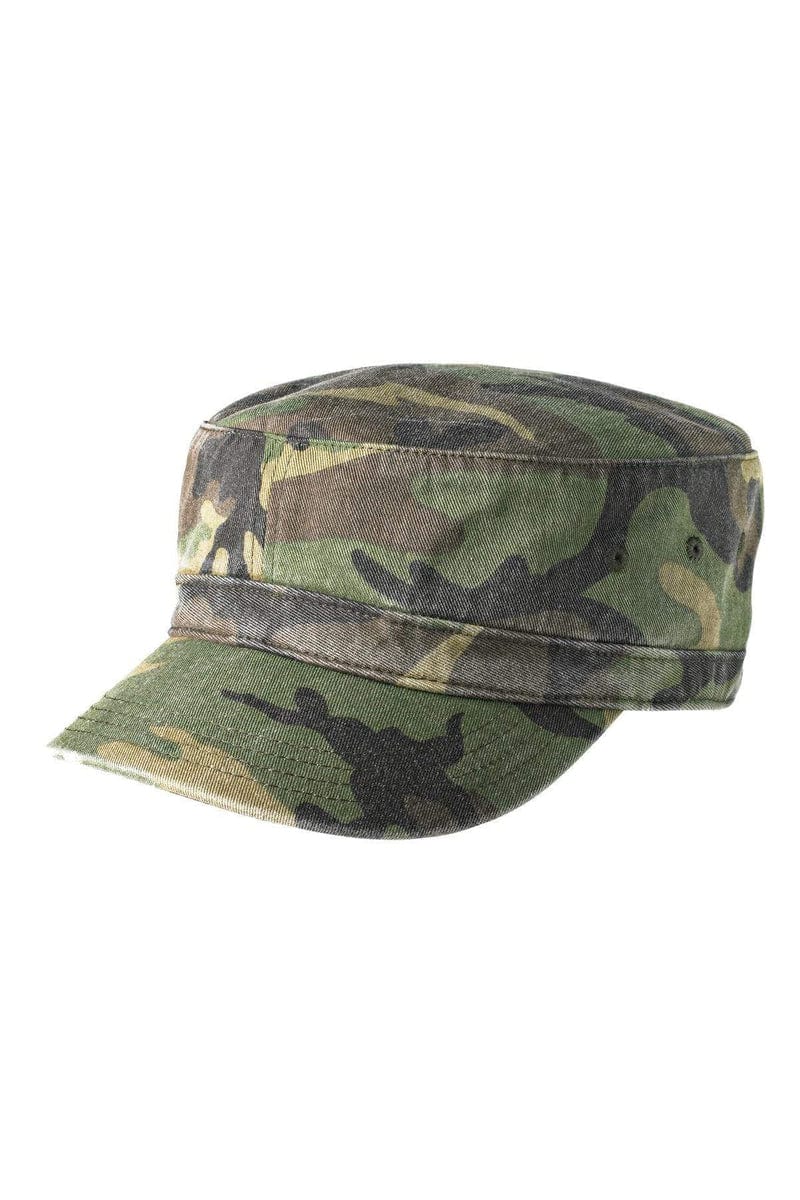 District Headwear District® Distressed Military Hat.  DT605