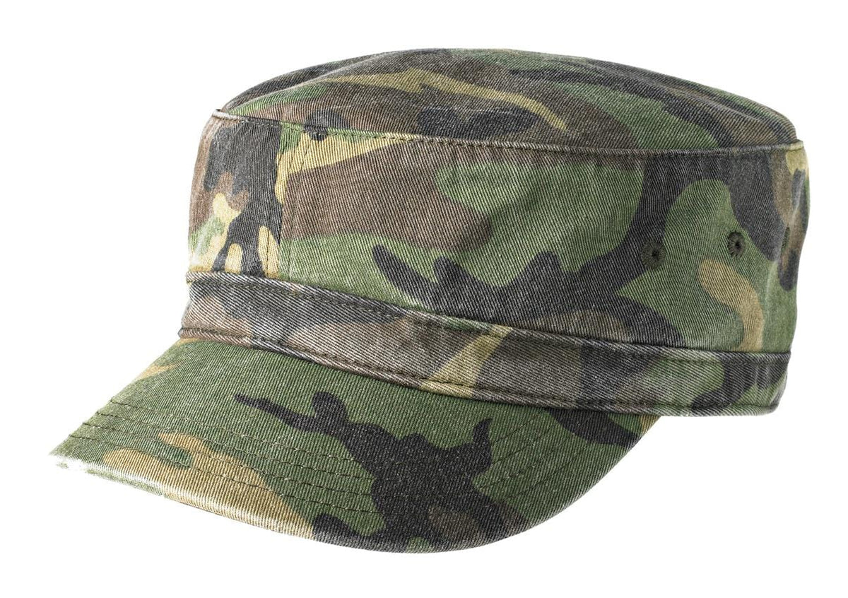 District Headwear District® Distressed Military Hat.  DT605