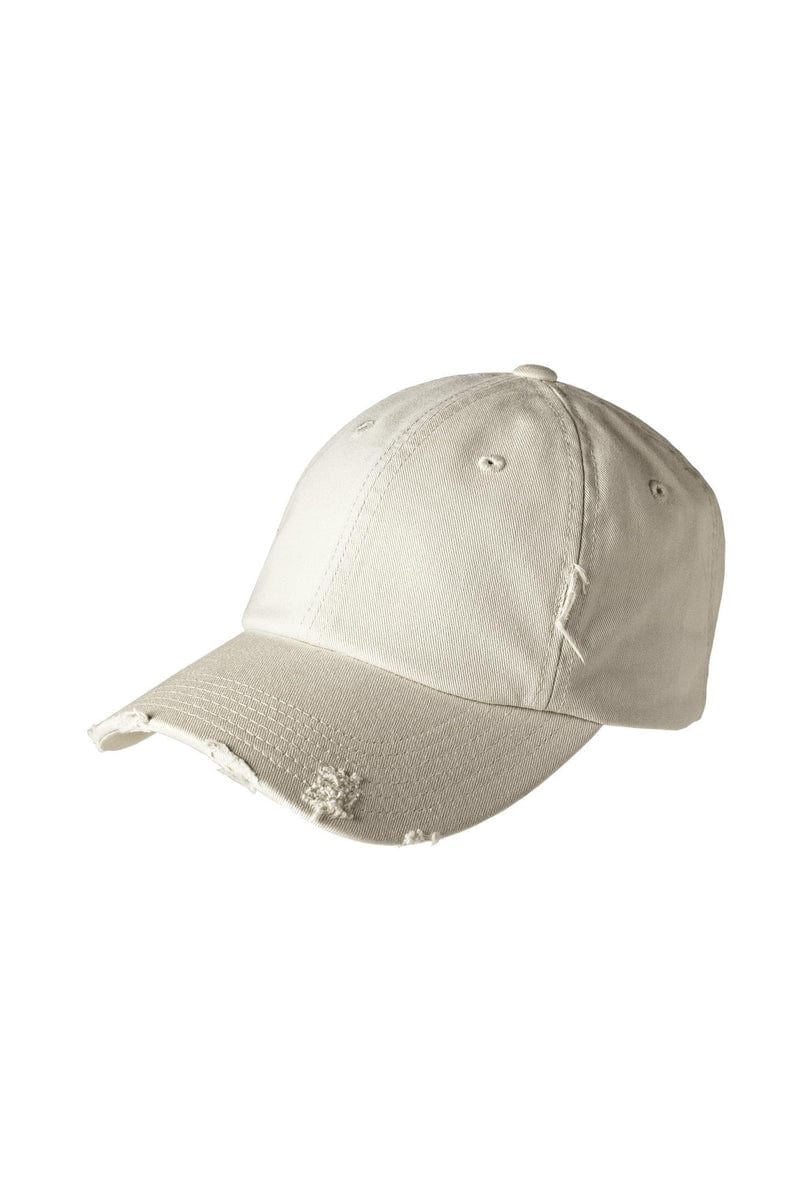 District Headwear District DT600: Distressed Cap