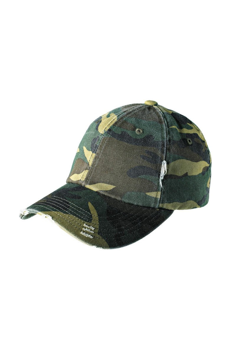 District Headwear District DT600: Distressed Cap