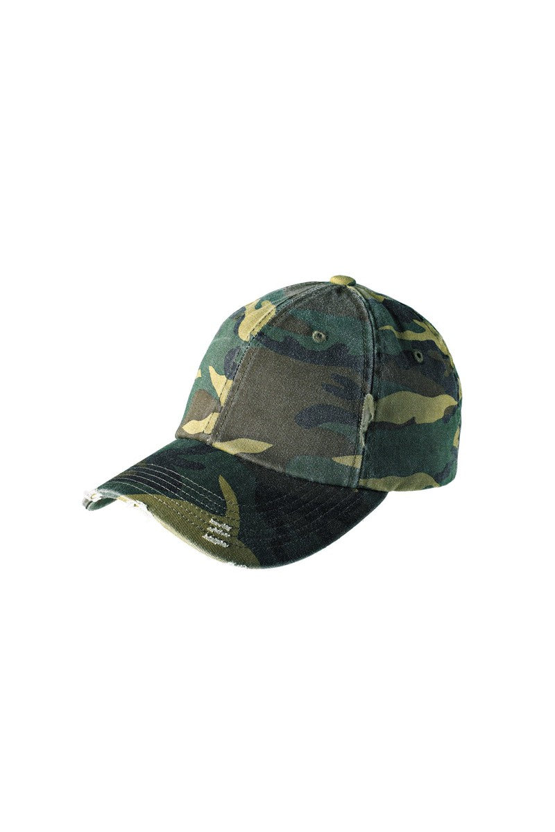 District Headwear District DT600: Distressed Cap