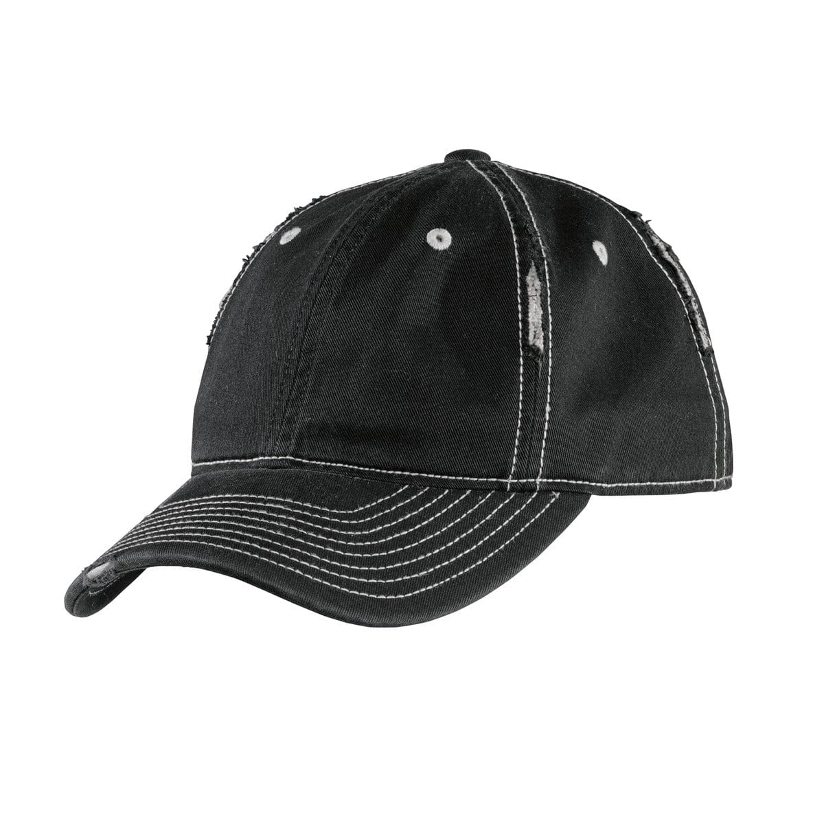 District Headwear District DT612: Rip and Distressed Cap