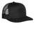 District Headwear District DT624: Flat Bill Snapback Trucker Cap