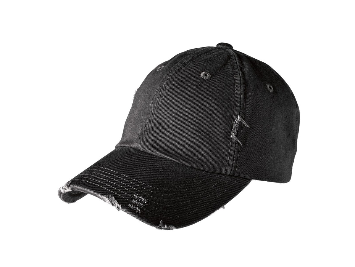 District Headwear OSFA / Black District DT600: Distressed Cap