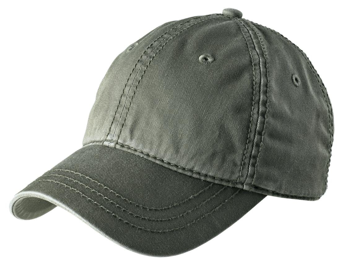 District Headwear OSFA / Light Olive District DT610: Thick Stitch Cap