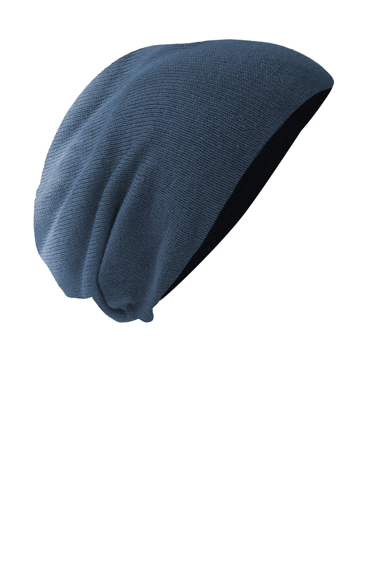 District Headwear OSFA / Navy Dip Dye District DT618: Slouch Beanie