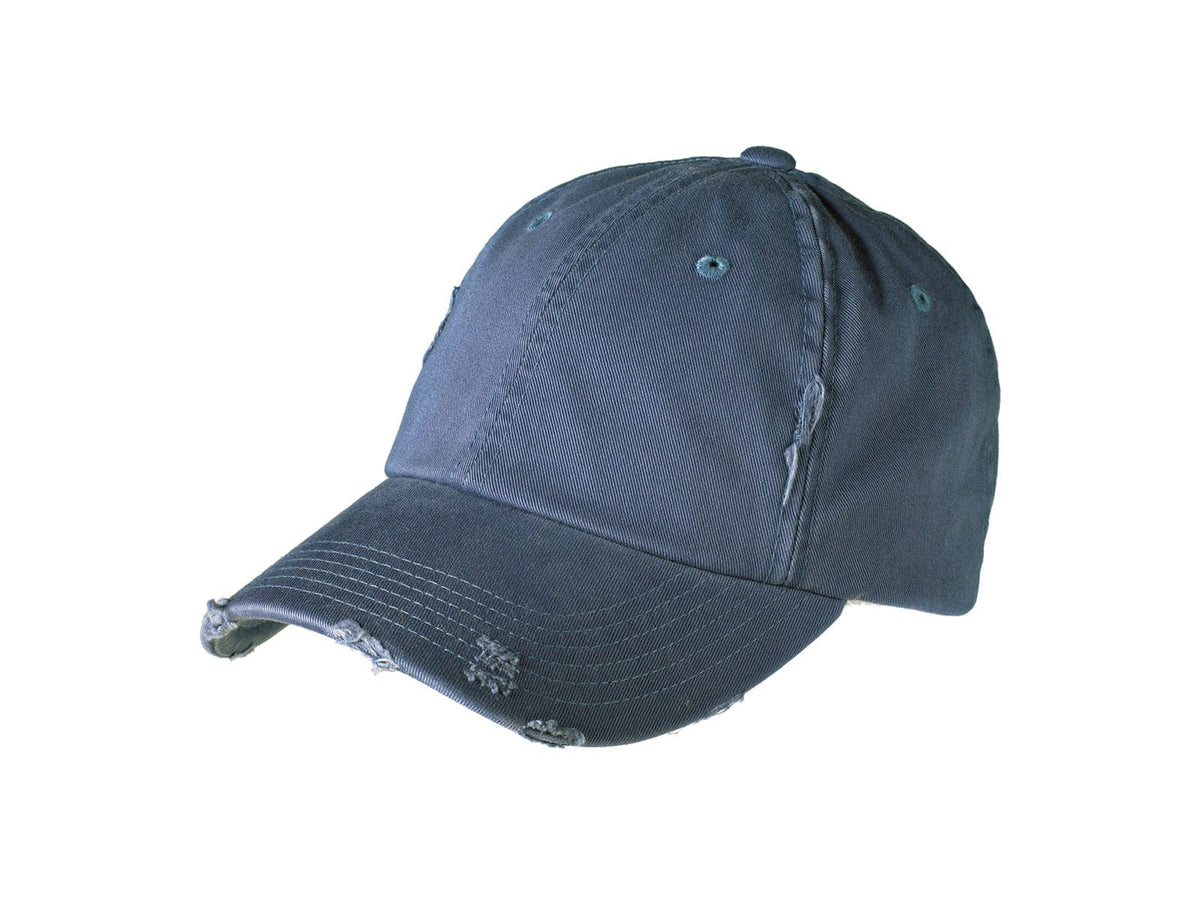 District Headwear OSFA / Scotland Blue District DT600: Distressed Cap