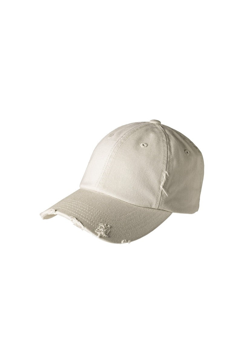 District Headwear OSFA / Stone District DT600: Distressed Cap