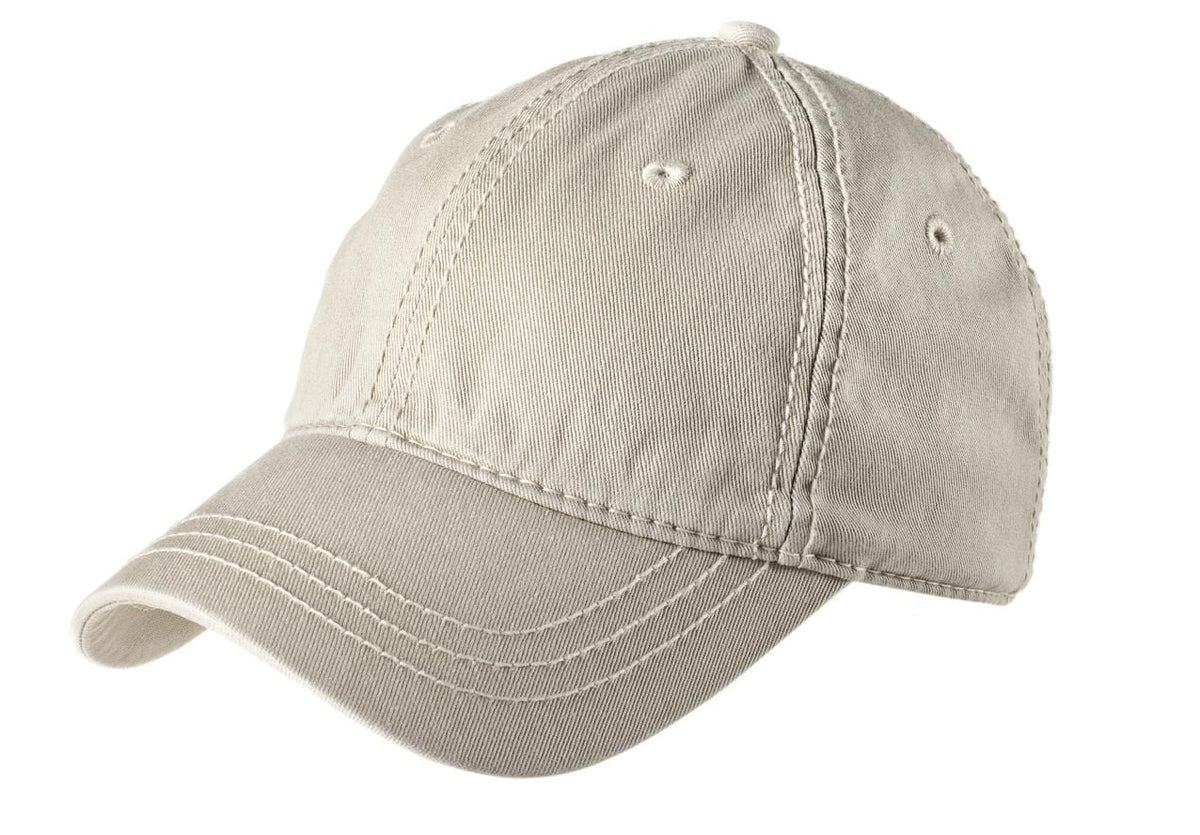 District Headwear OSFA / Stone District DT610: Thick Stitch Cap