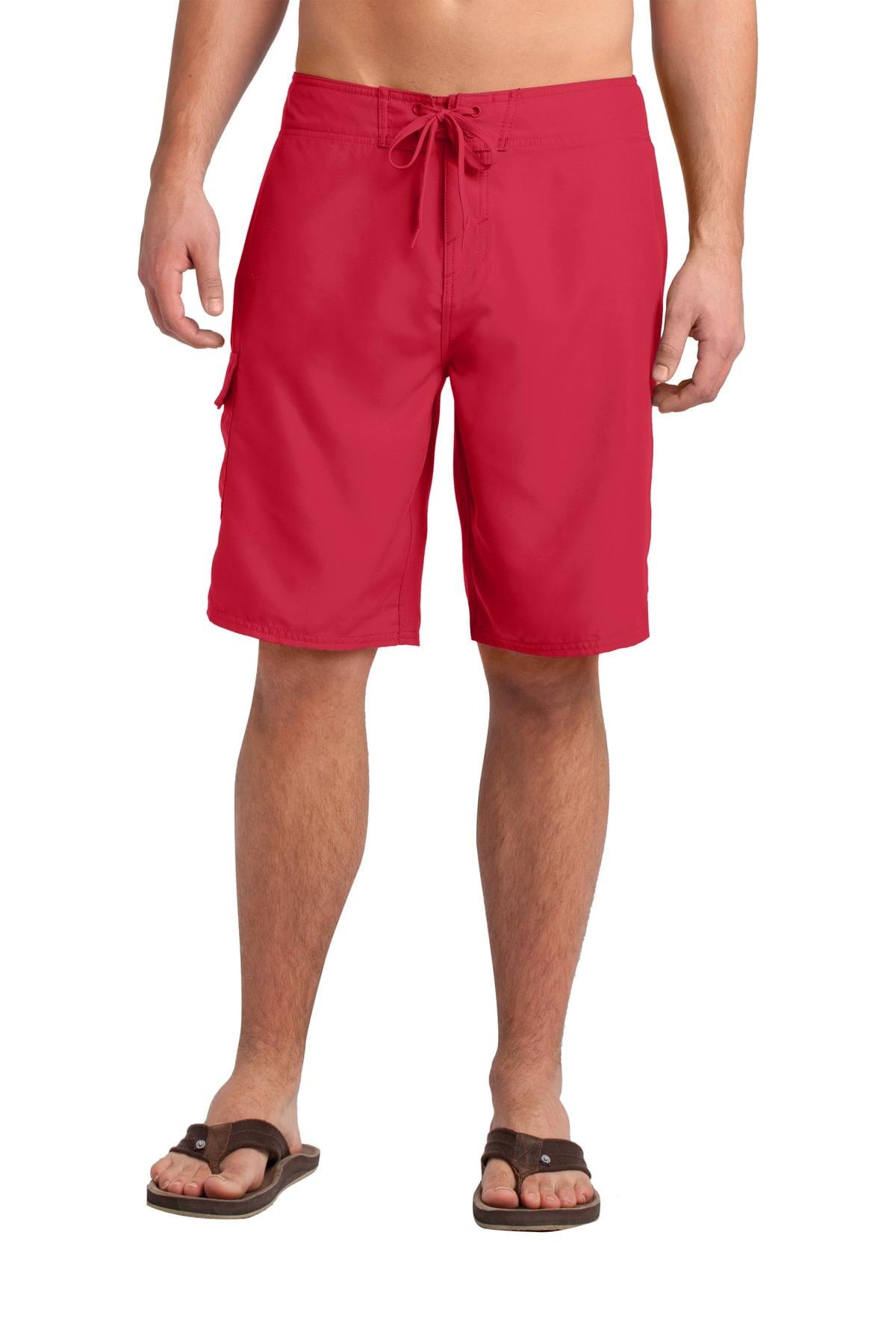 District Juniors & Young Men 36 / Red DISCONTINUED  District ®  Young Mens Boardshort. DT1020
