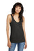 District Ladies L / Black District DT154: Women's Perfect Blend CVC V-Neck Tank