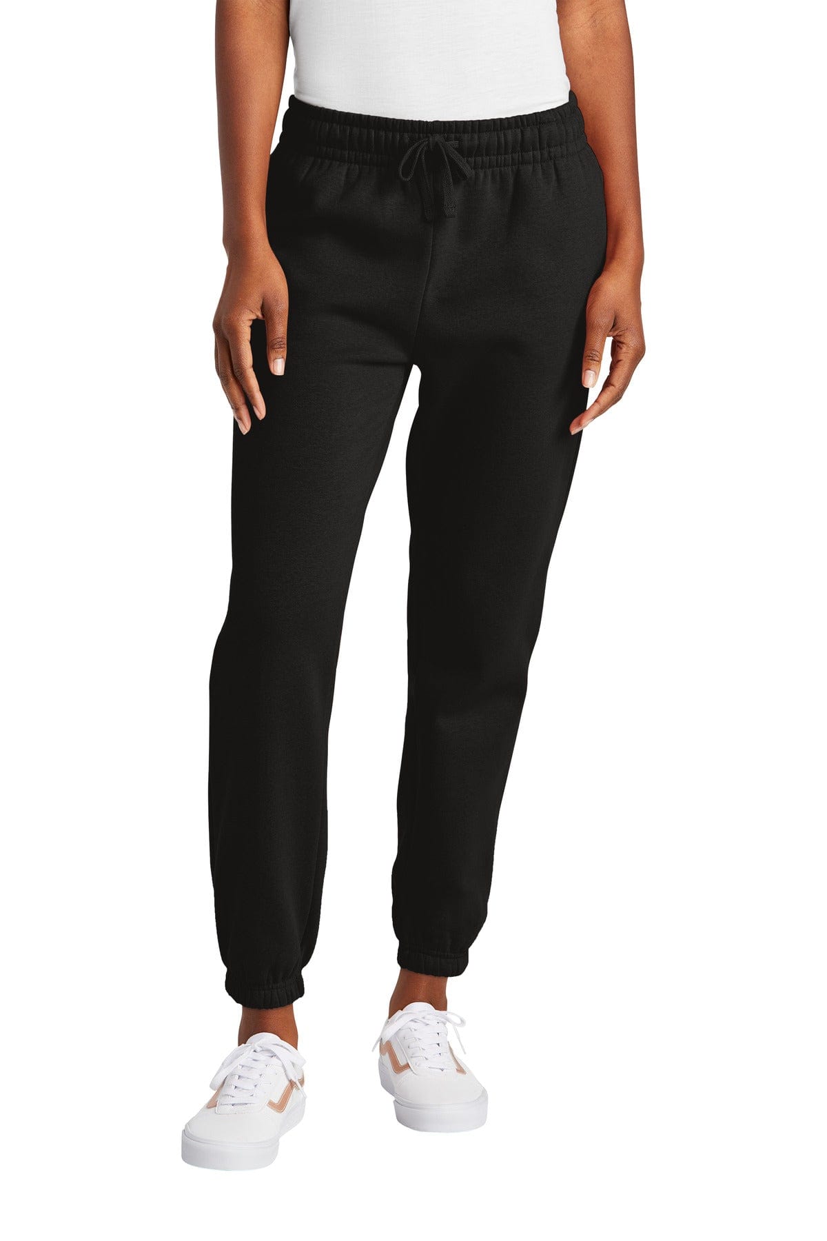 District Ladies XS / Black District DT6110: Women's V.I.T. Fleece Sweatpant