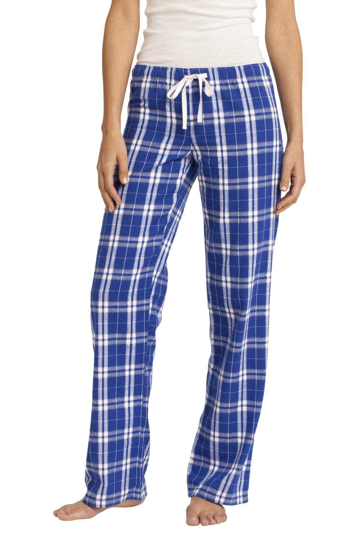 District Pants District DT2800: Women's Flannel Plaid Pant