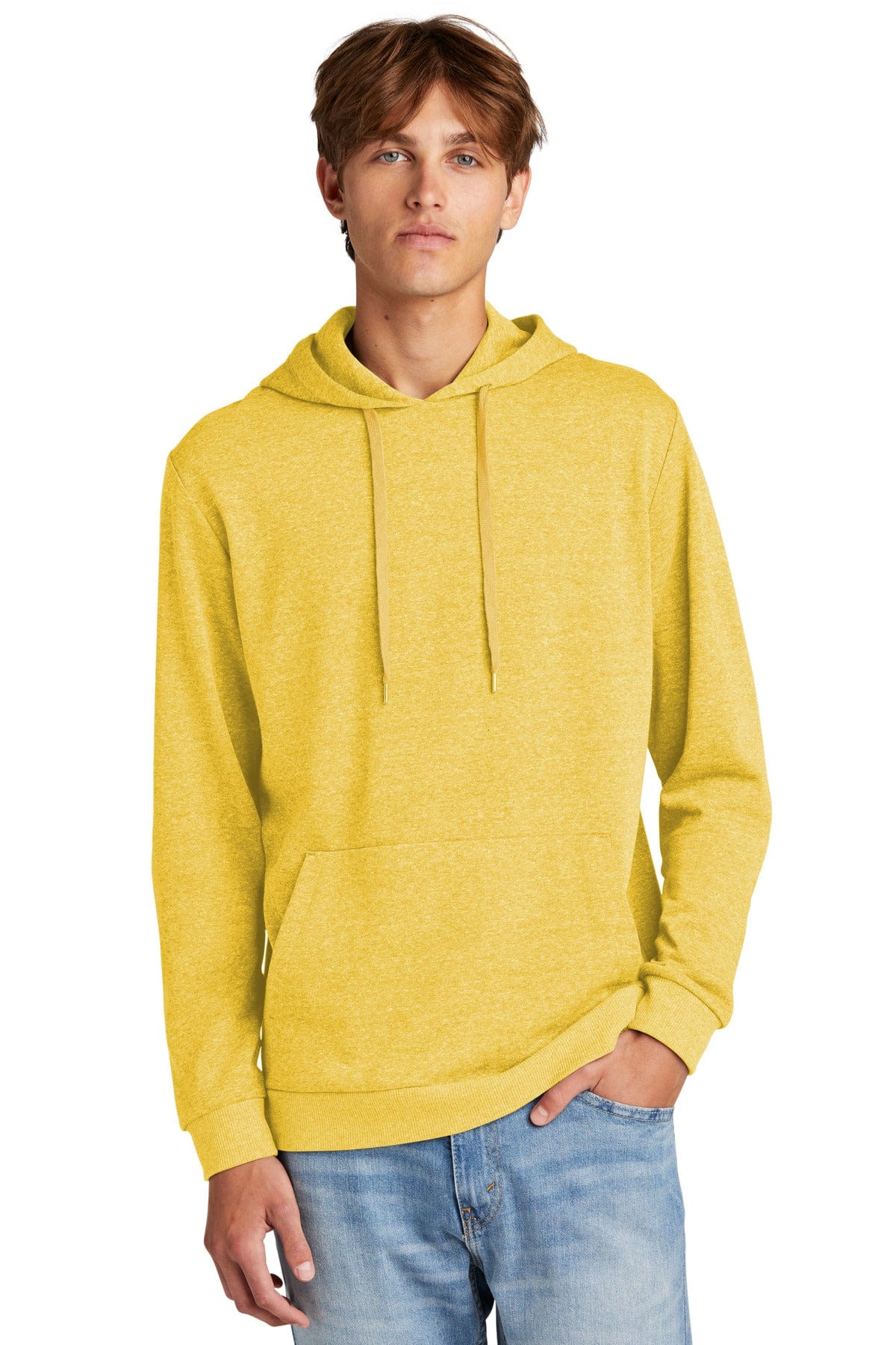 District DT1300: Perfect Tri Fleece Pullover Hoodie-Bulkthreads.com