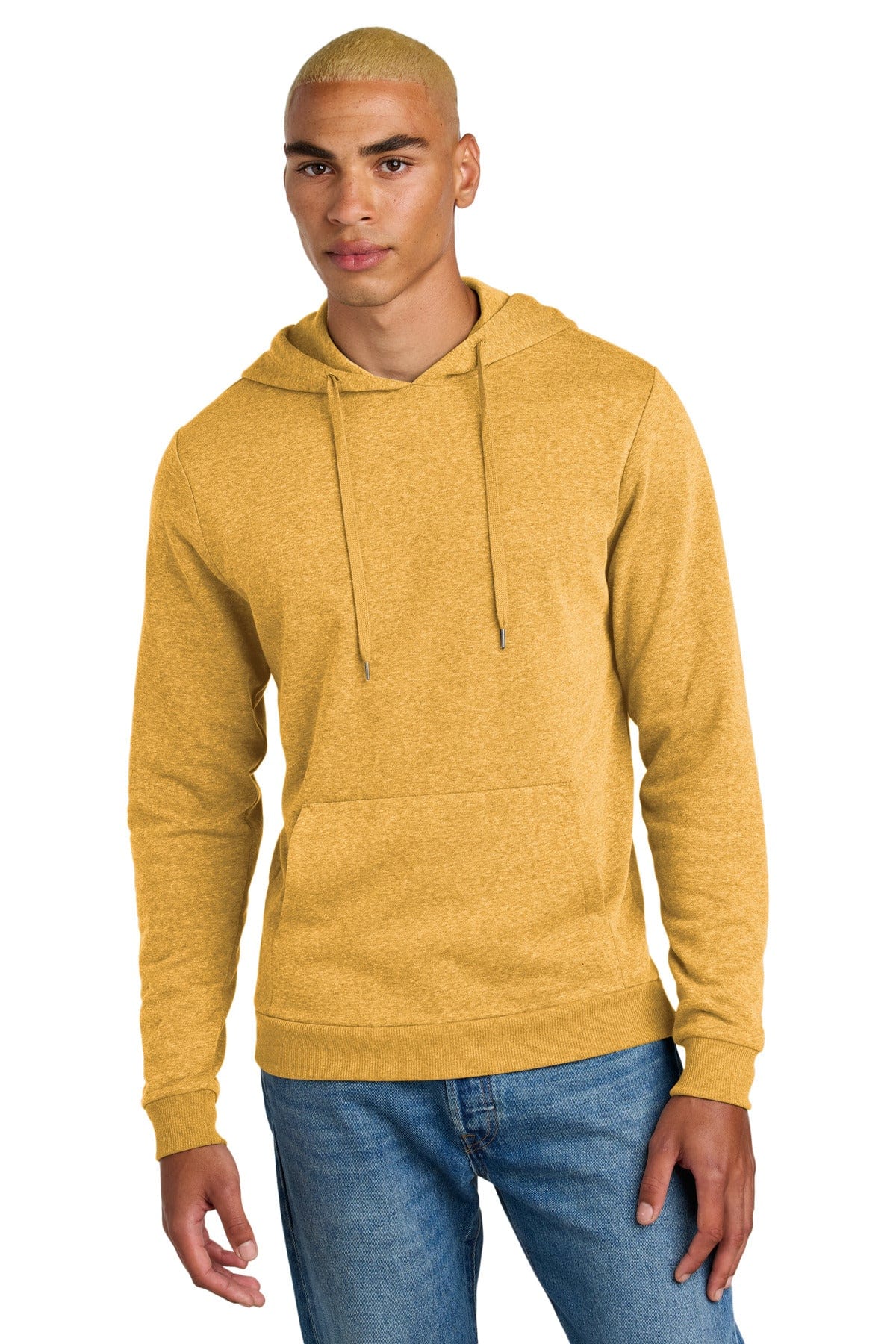 District Sweatshirts/Fleece 2XL / Ochre Yellow Heather District DT1300: Perfect Tri Fleece Pullover Hoodie