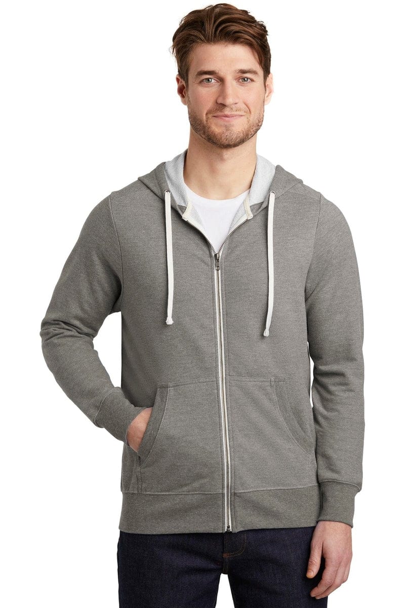 District Sweatshirts/Fleece District DT356: Perfect Tri French Terry Full-Zip Hoodie