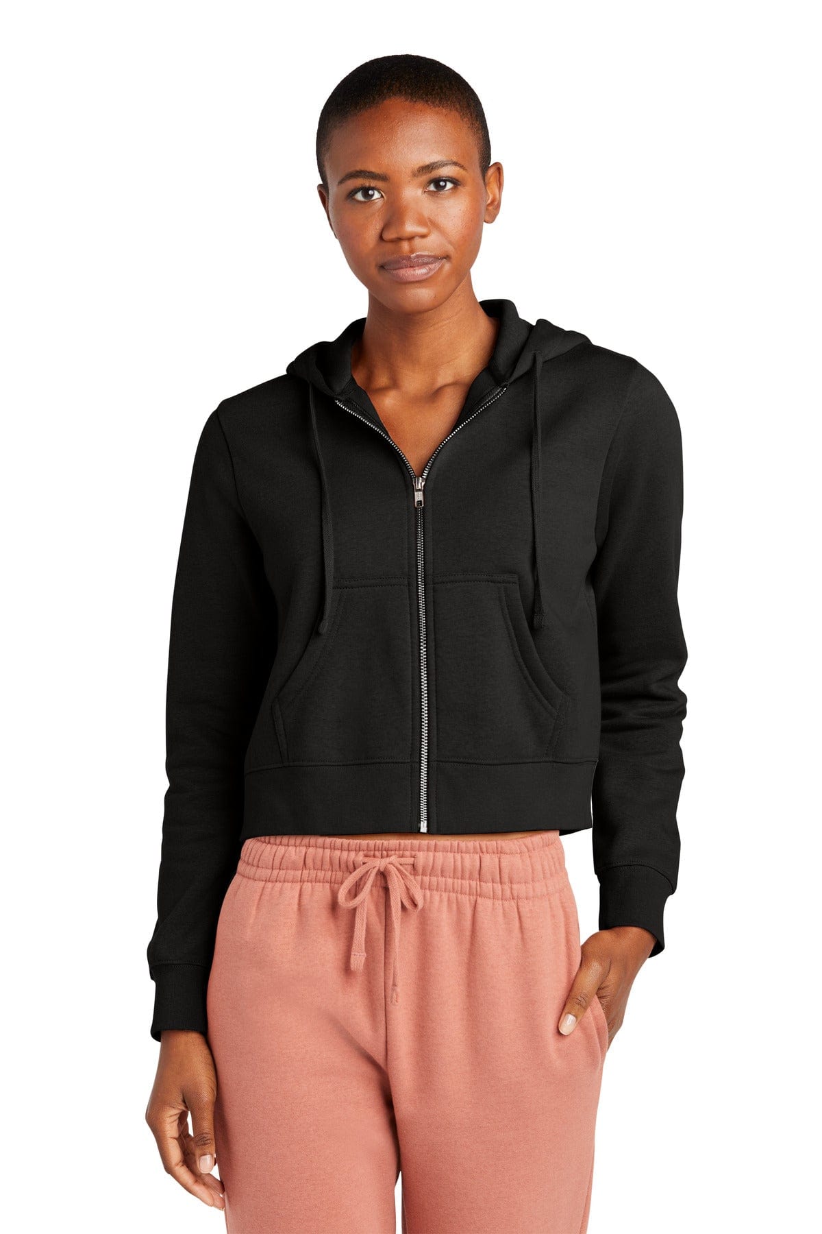 District Sweatshirts/Fleece District DT6103: Women's V.I.T. Fleece Full-Zip Hoodie