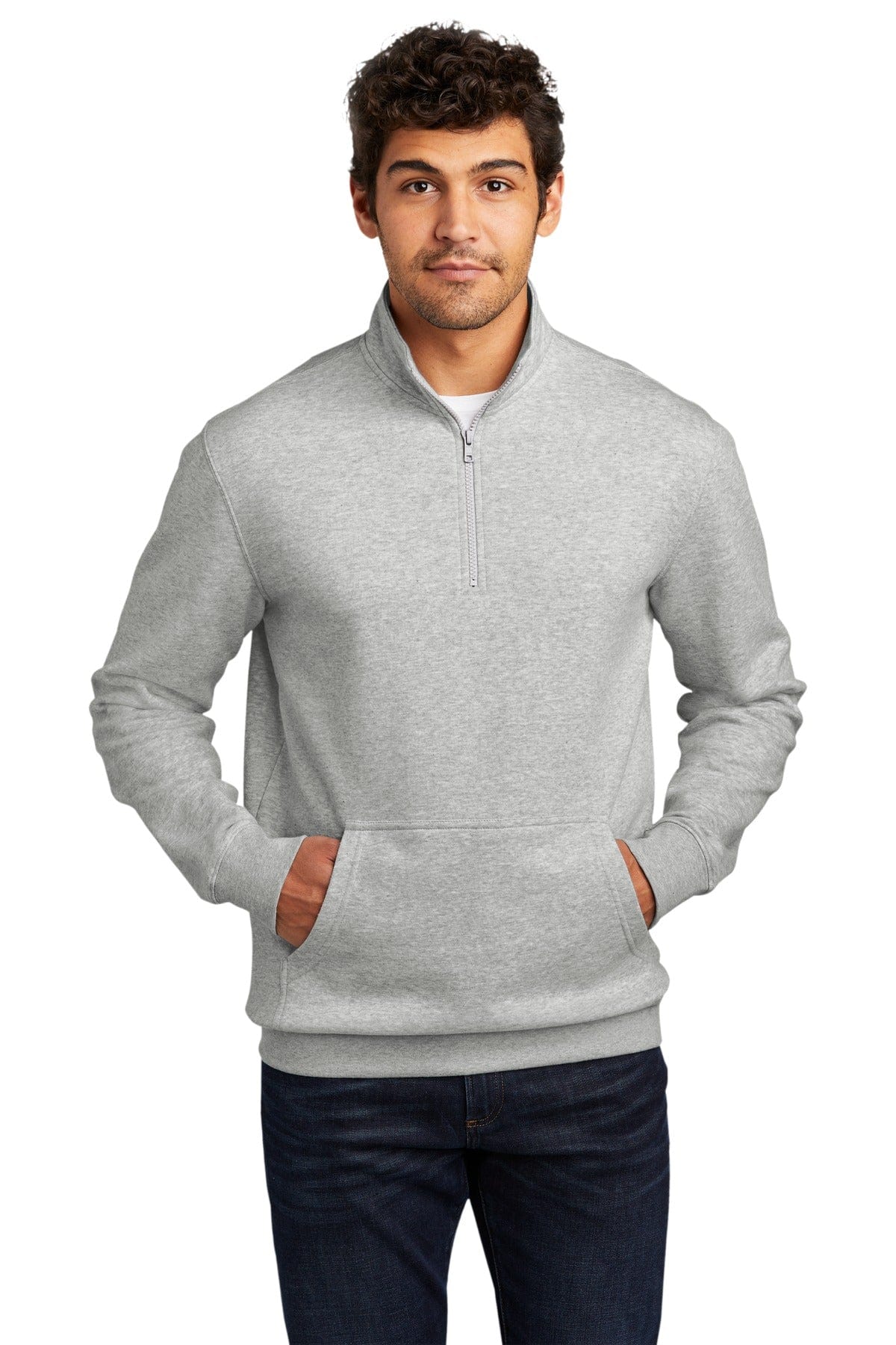 District Sweatshirts/Fleece District DT6106: V.I.T. Fleece 1/4-Zip