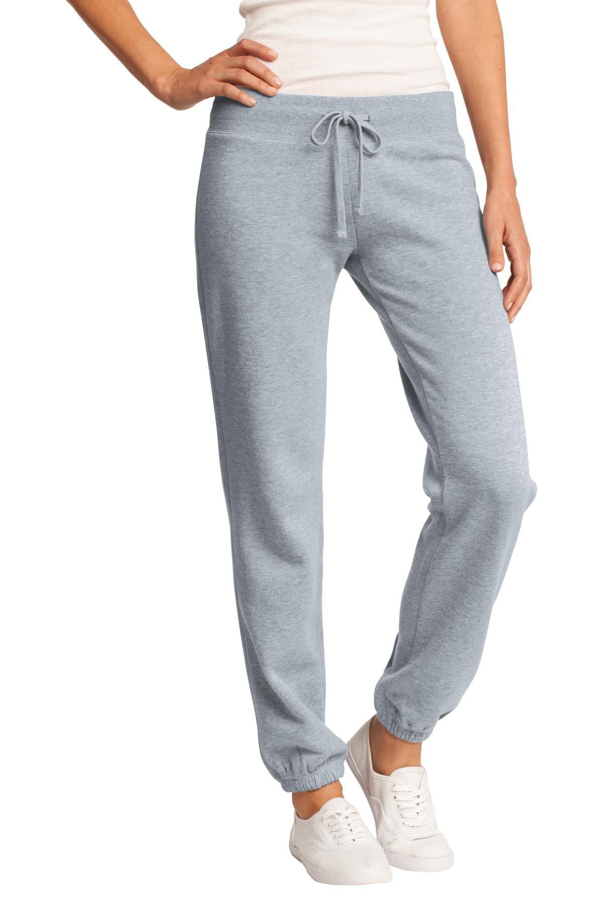 District Sweatshirts/Fleece M / Athletic Heather DISCONTINUED  District ®  - Juniors Core Fleece Pant. DT294