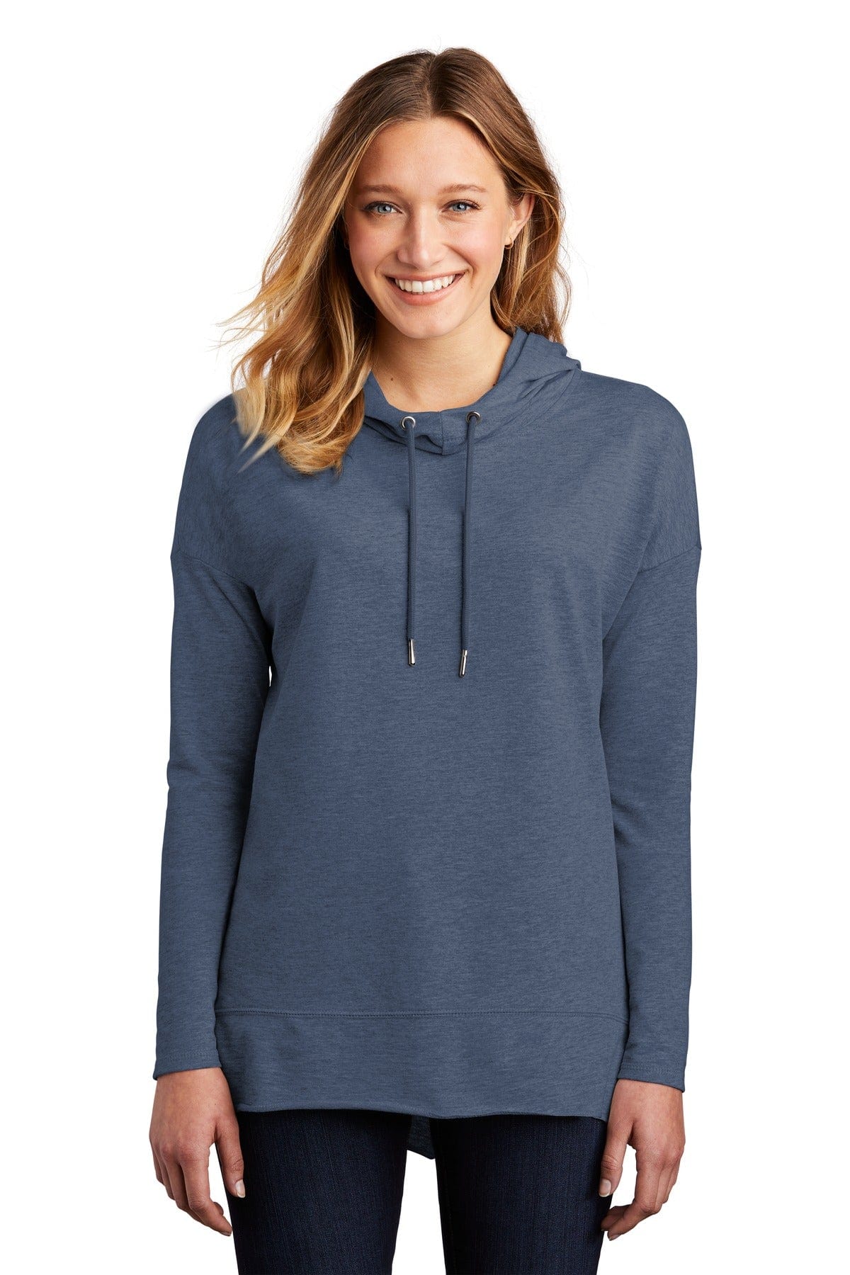 District Sweatshirts/Fleece XL / Washed Indigo District DT671: Women's Featherweight French Terry Hoodie