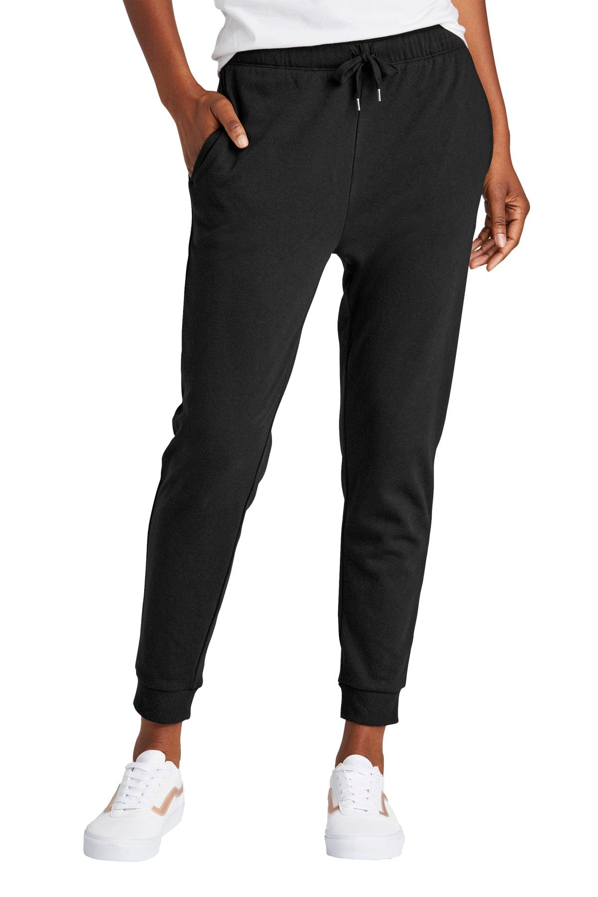 District Sweatshirts/Fleece XS / Black District DT1310: Women's Perfect Tri Fleece Jogger