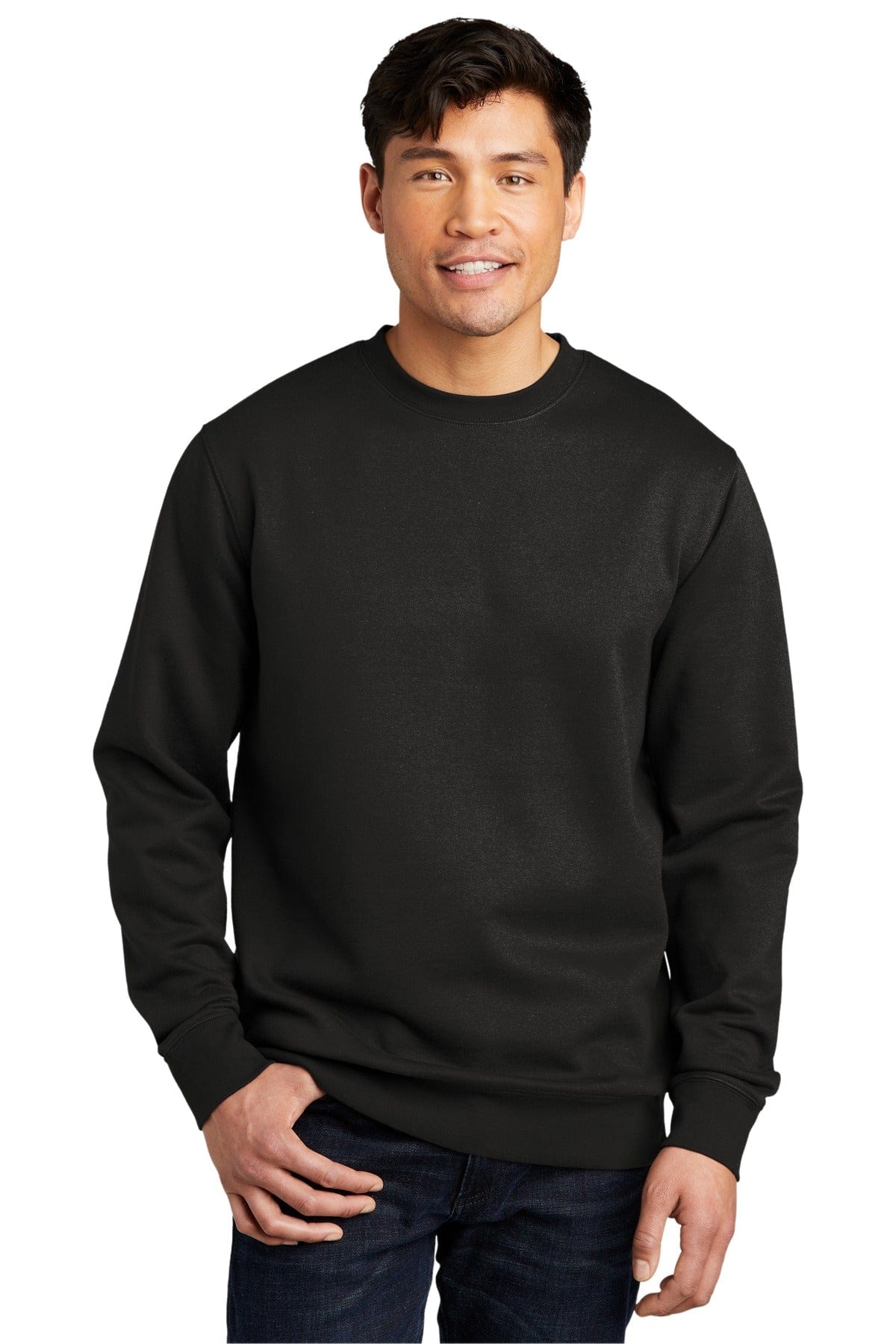 District Sweatshirts/Fleece XS / Black District DT6104: V.I.T. Fleece Crew