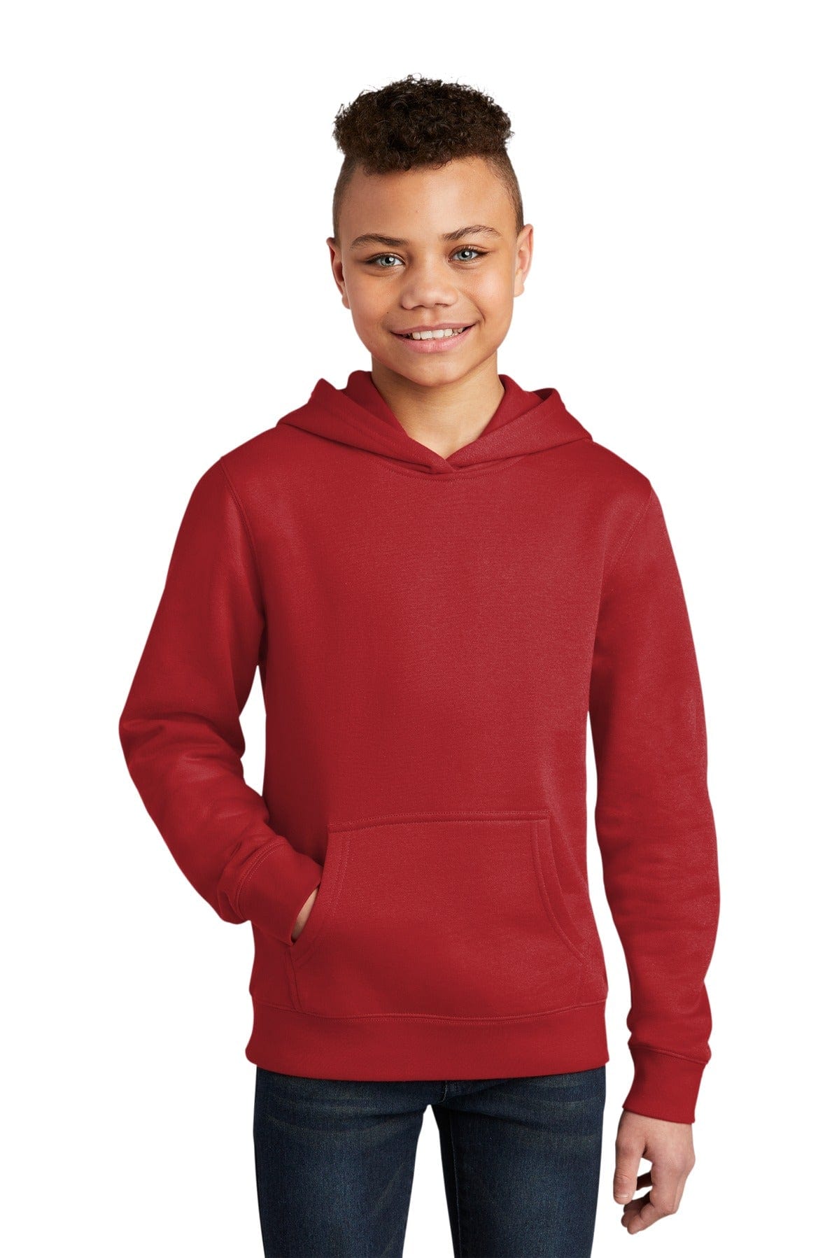 District Sweatshirts/Fleece XS / Classic Red District DT6100Y: V.I.T. Kids Hoodie